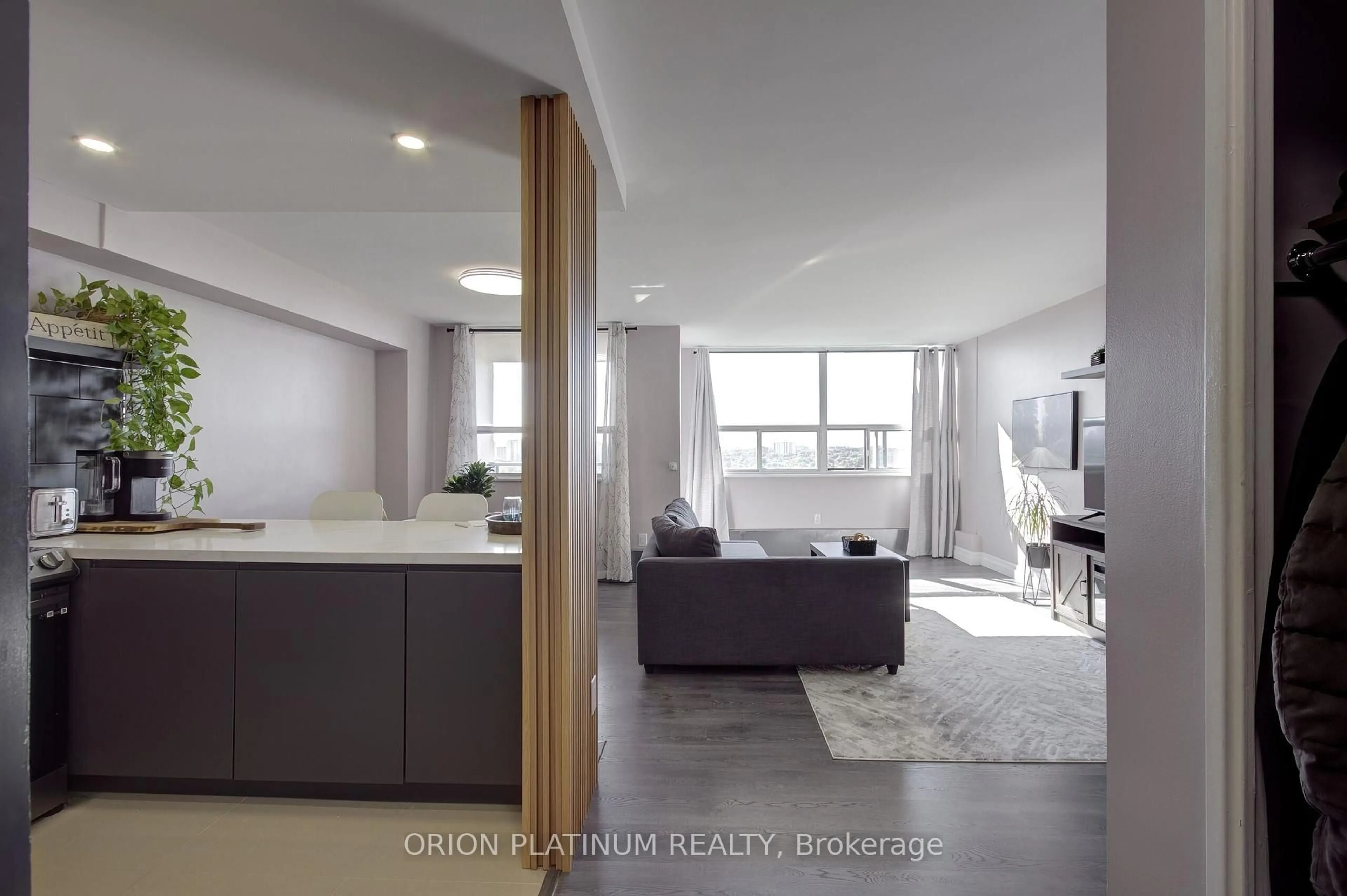 Open concept kitchen, unknown for 451 The West Mall #1405, Toronto Ontario M9C 1G1
