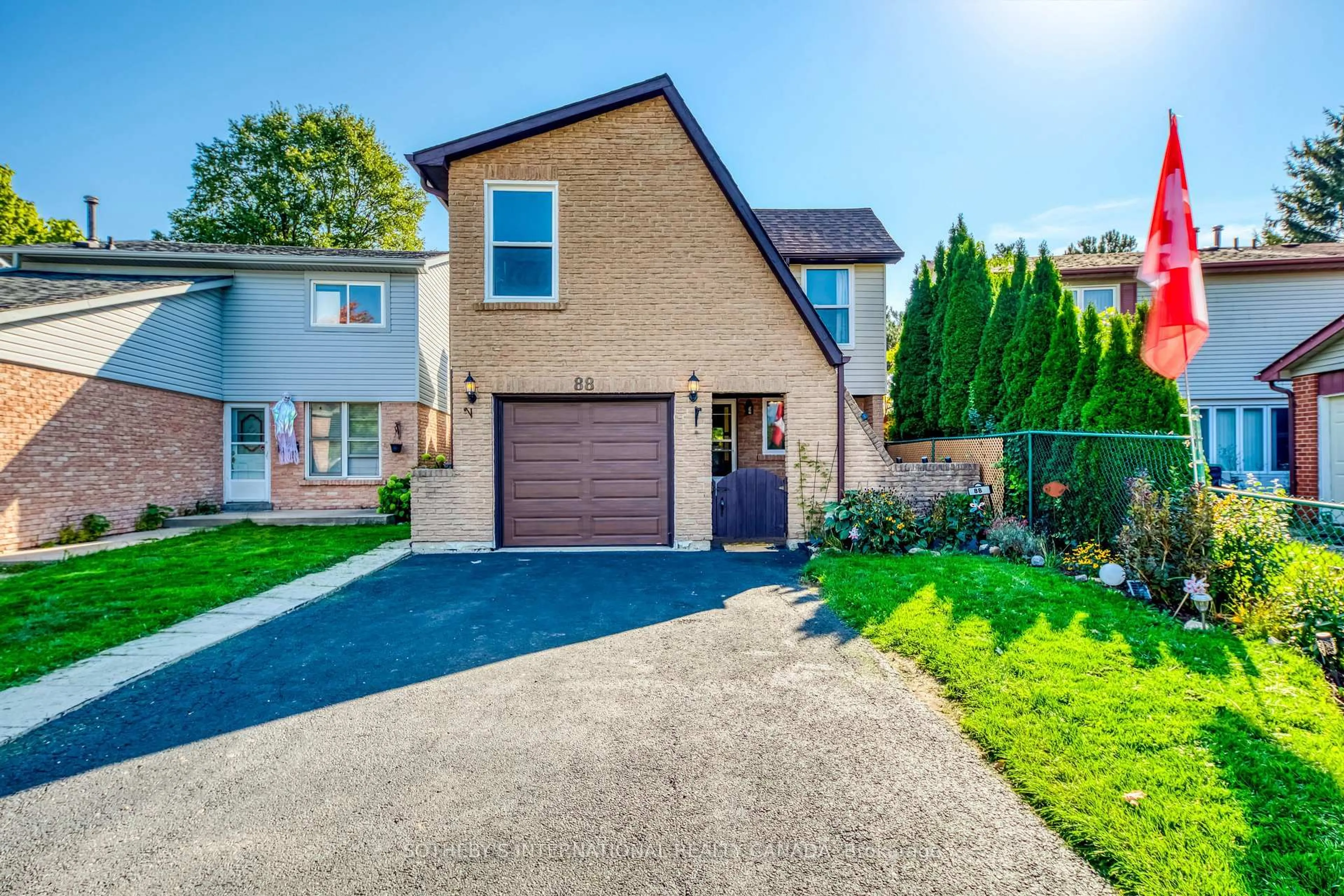 Home with brick exterior material, street for 88 Harridine Rd, Brampton Ontario L6K 2X2