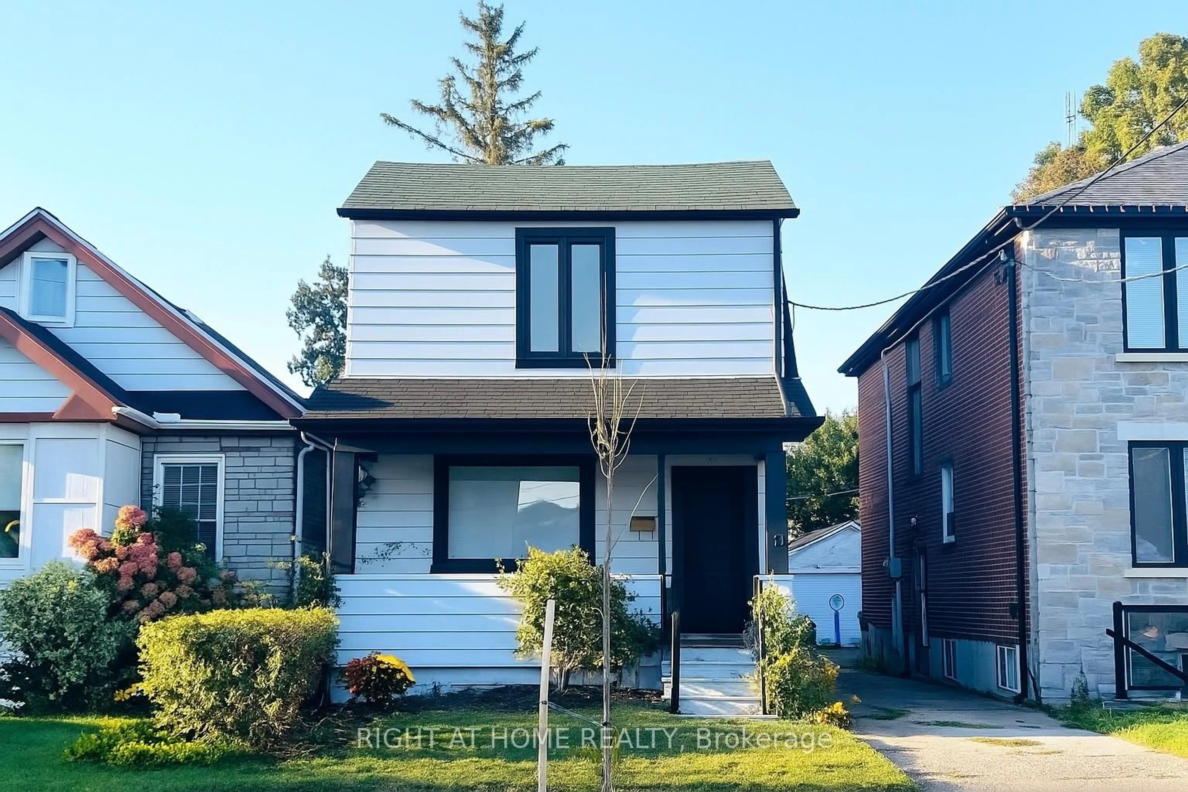 Home with vinyl exterior material, street for 28 Pendeen Ave, Toronto Ontario M6N 2P3