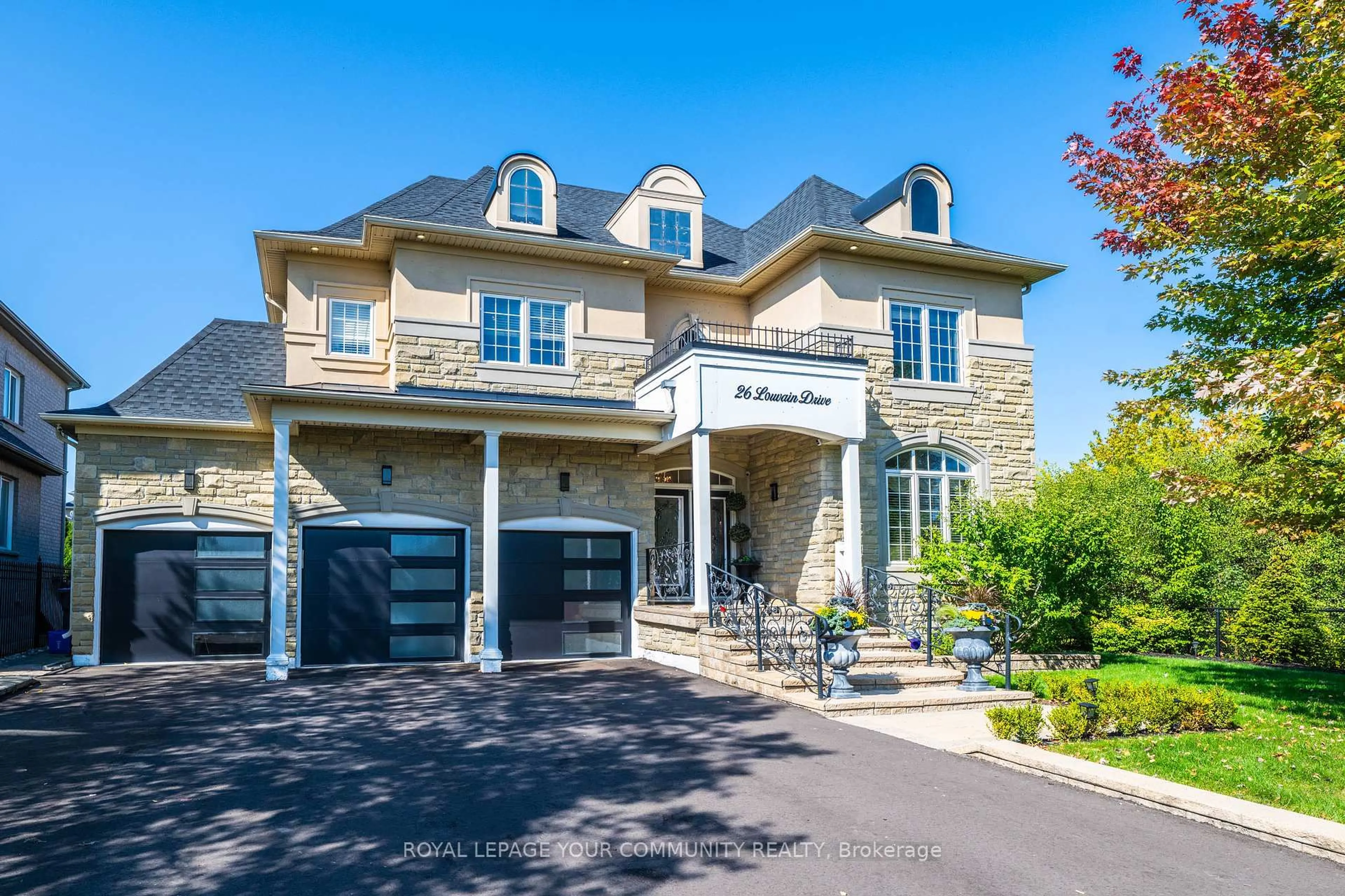 Home with brick exterior material, street for 26 Louvain Dr, Brampton Ontario L6P 1W6