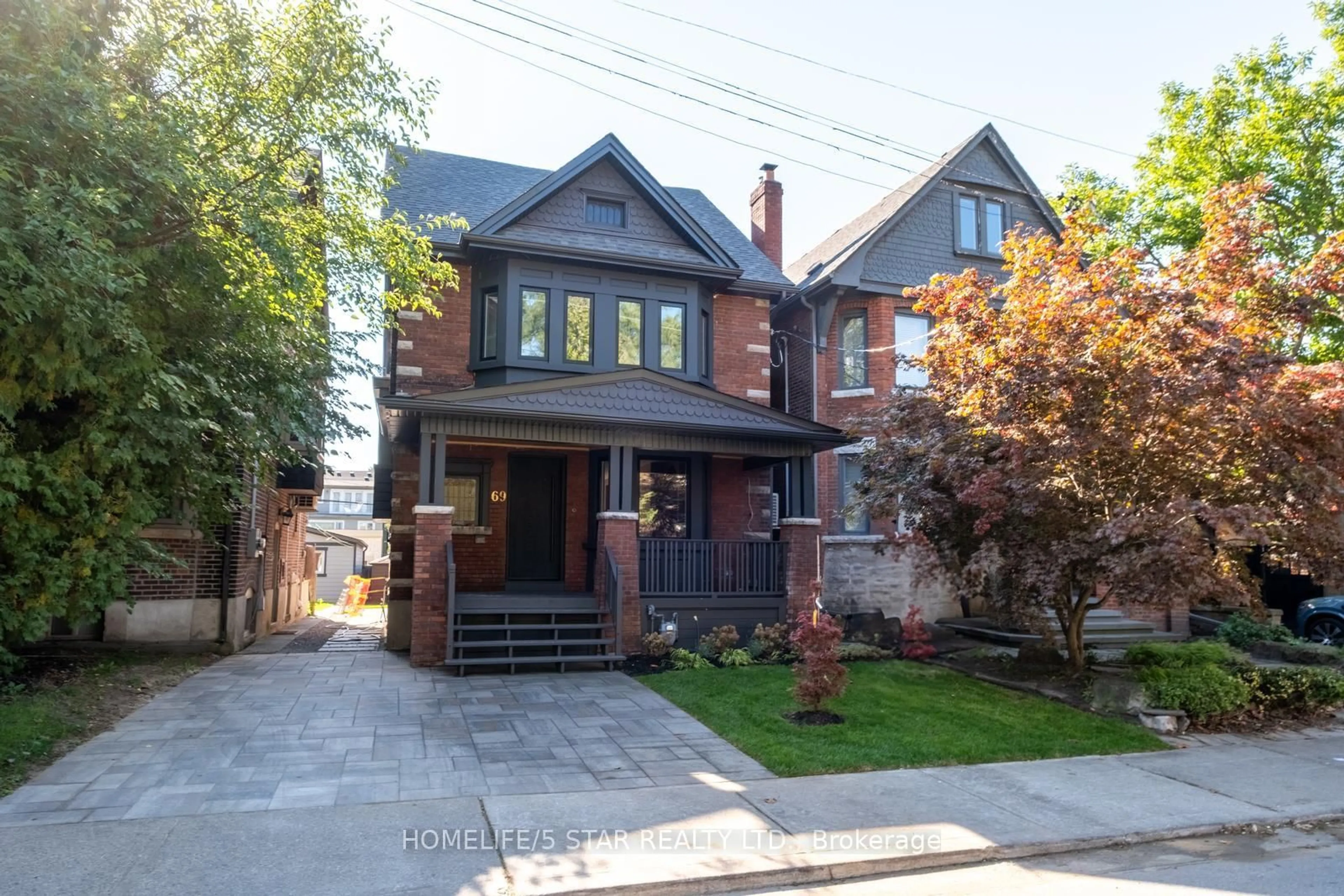 Home with brick exterior material, street for 69 CONSTANCE St, Toronto Ontario M6R 1S5