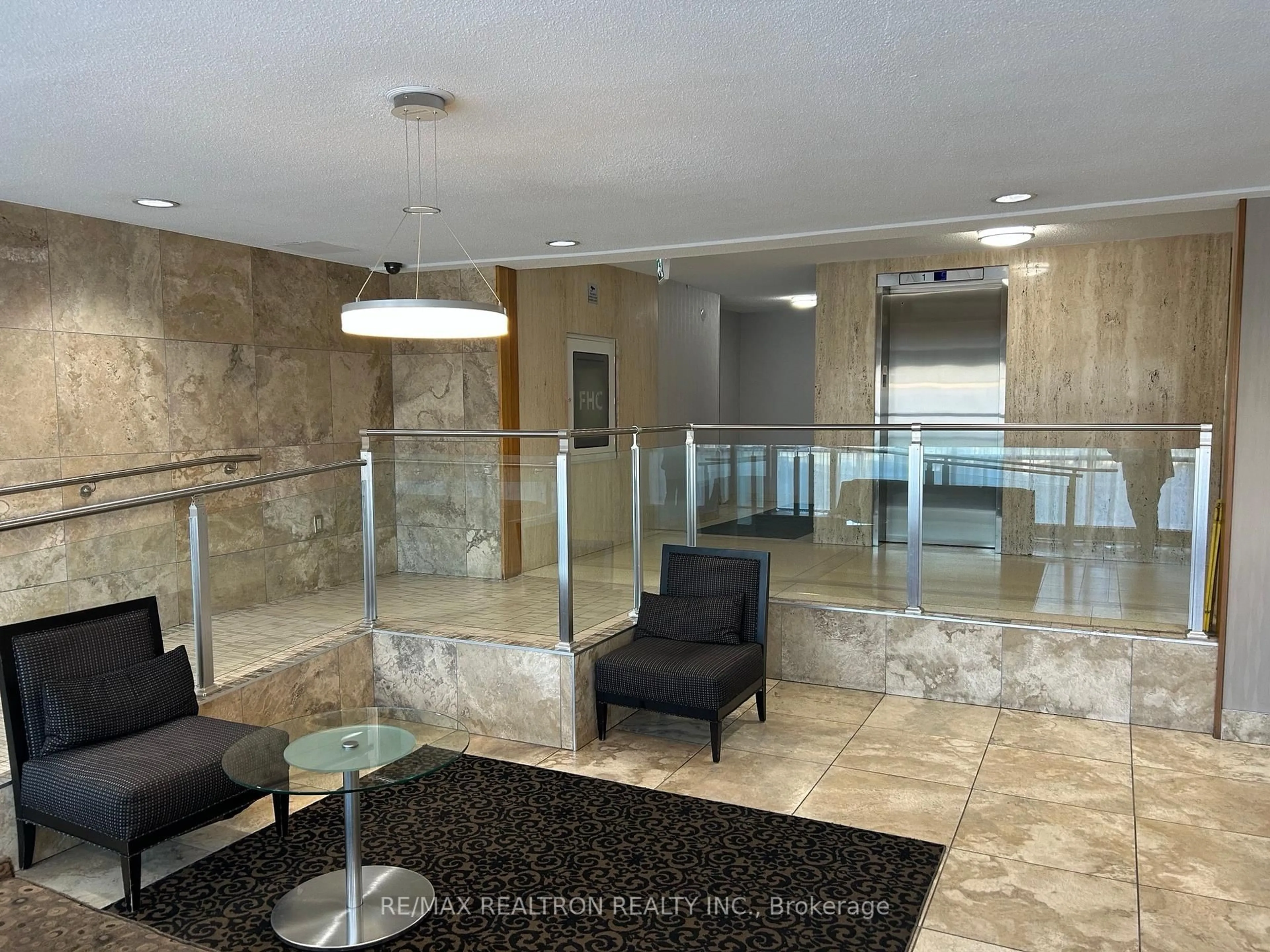 Lobby for 155 Marlee Ave #709, Toronto Ontario M6B 4B5