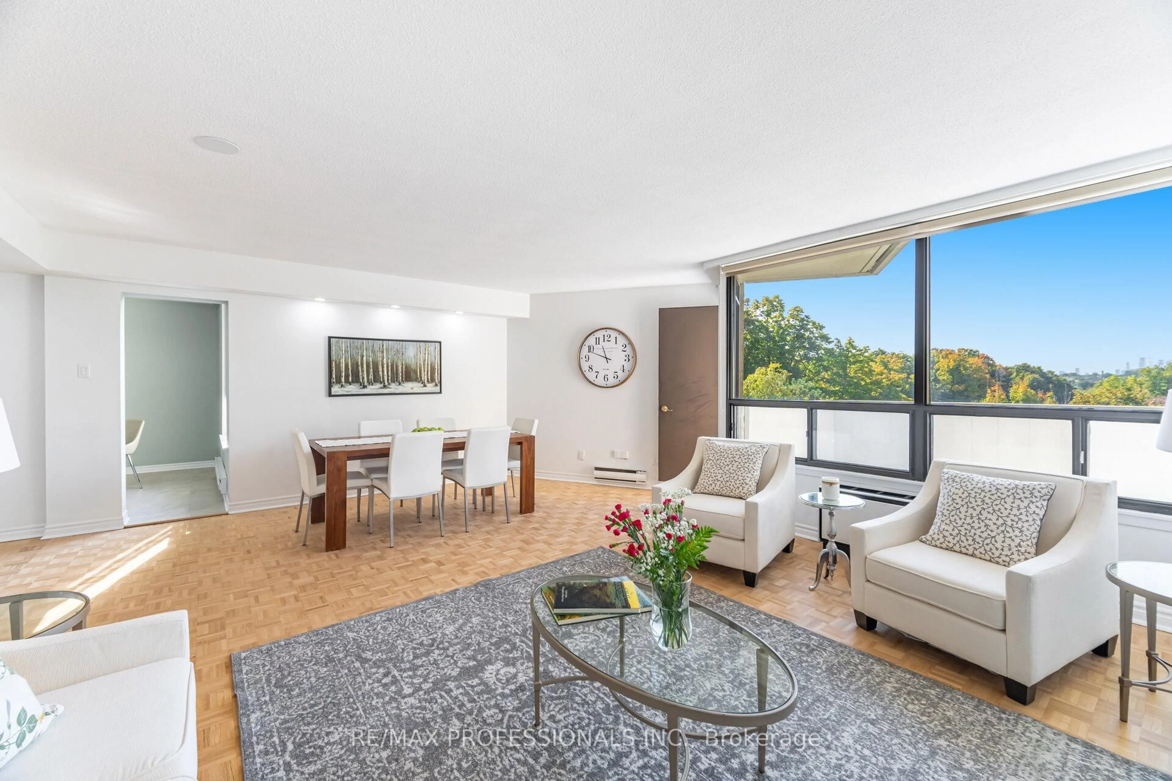 Living room with furniture, unknown for 284 Mill Rd #B4, Toronto Ontario M9C 4W6
