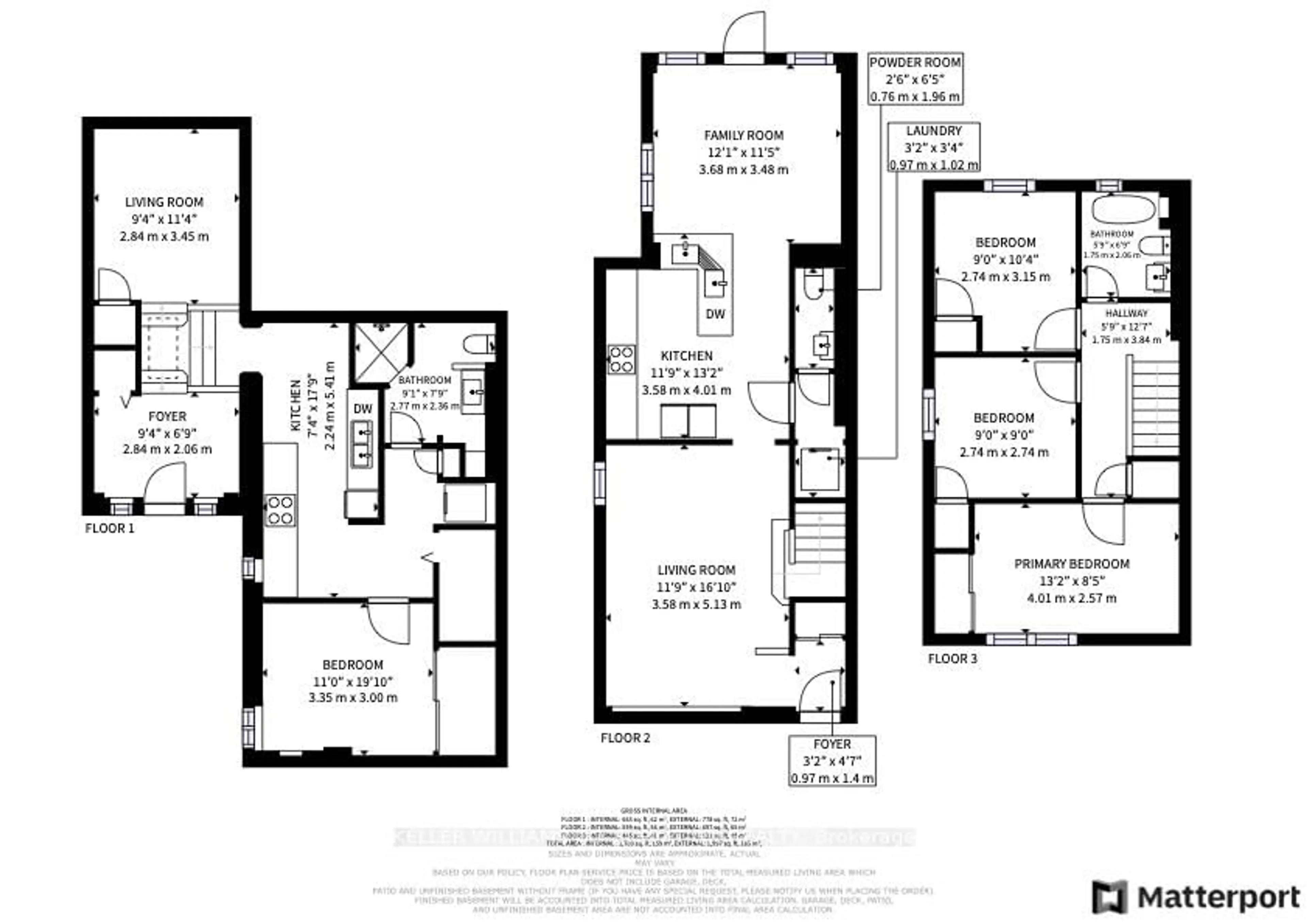 Floor plan for 54 Pasadena Gdns, Toronto Ontario M6S 4R5