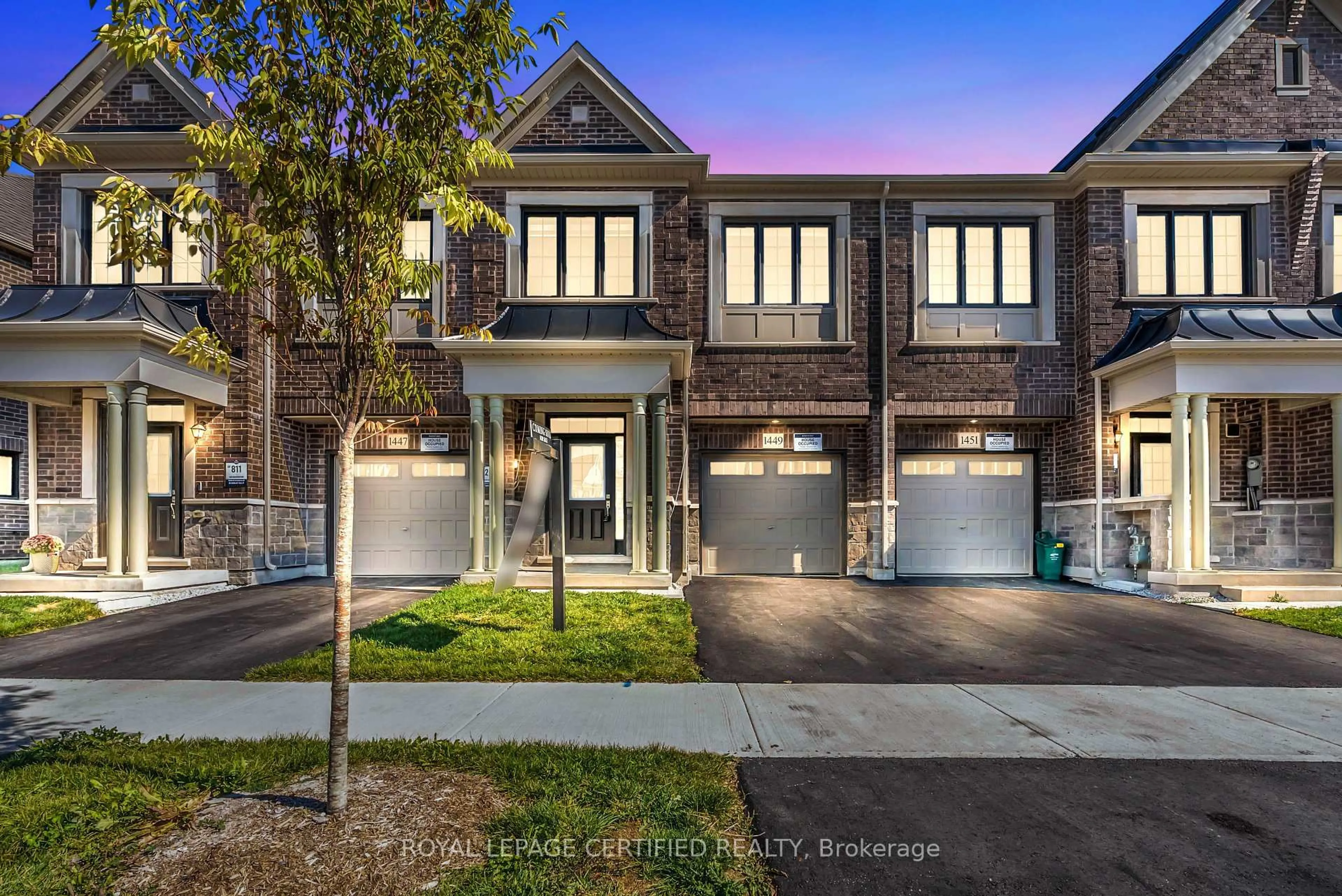 Home with brick exterior material, street for 1449 Watercress Way, Milton Ontario L9T 2X5