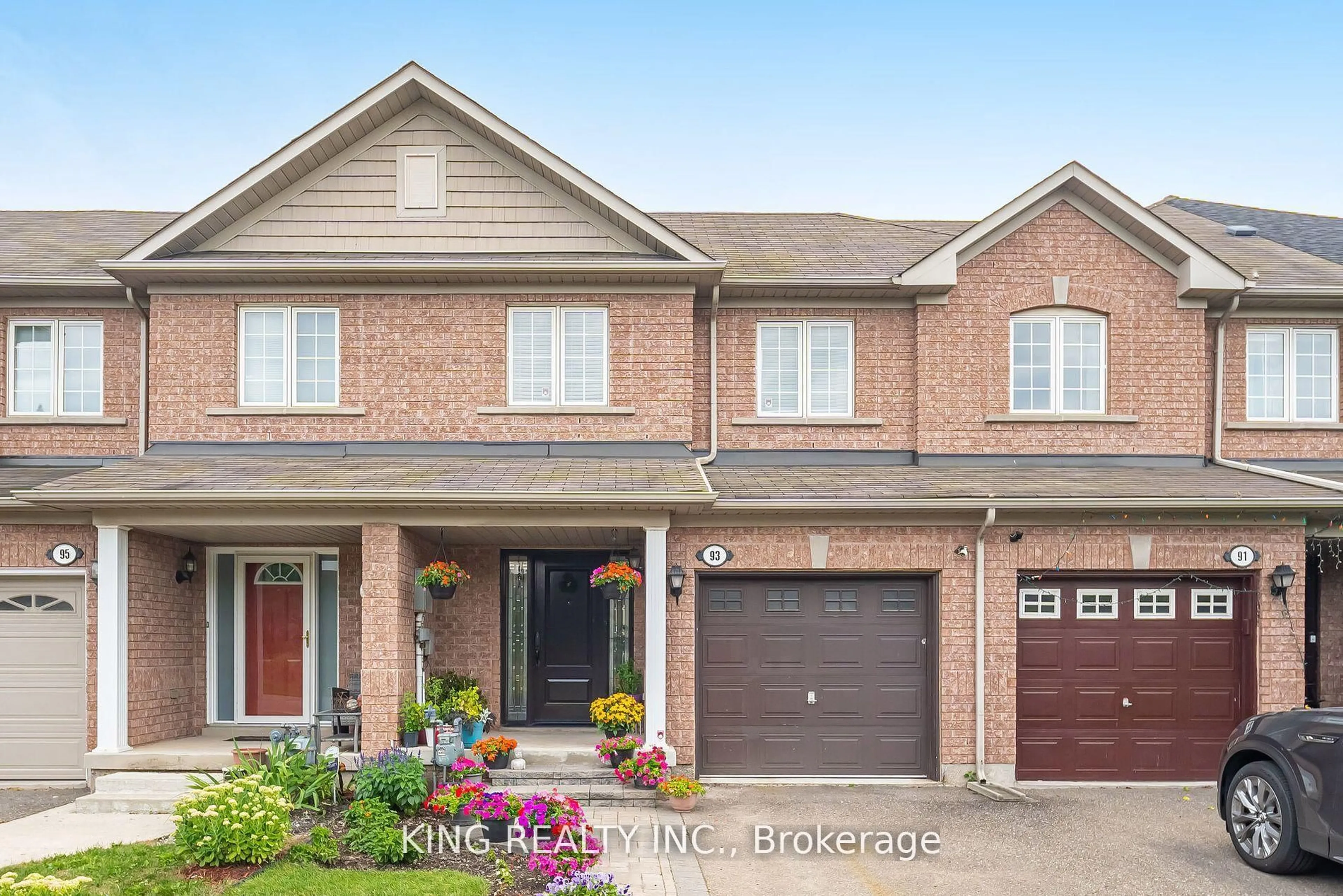 Home with brick exterior material, street for 93 Crystal Glen Cres, Brampton Ontario L6X 0K7