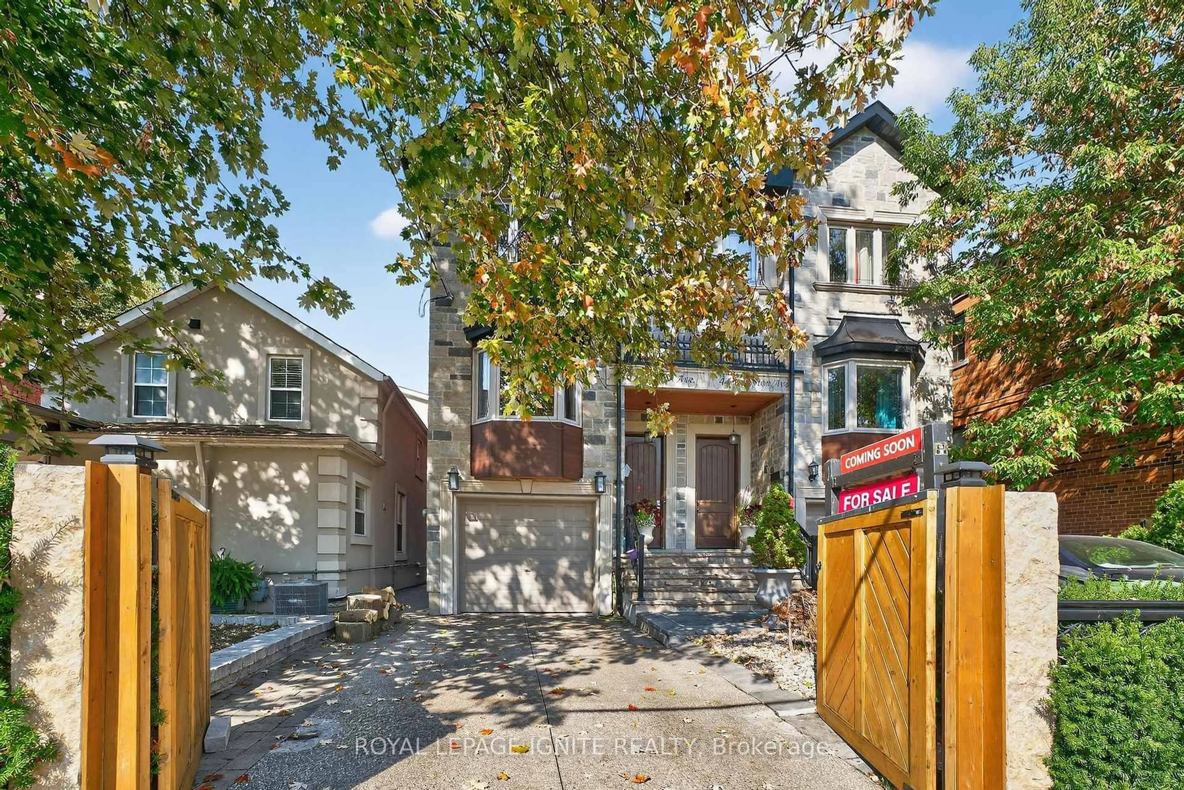 Home with brick exterior material, street for 46 Lambton Ave, Toronto Ontario M6N 2S1