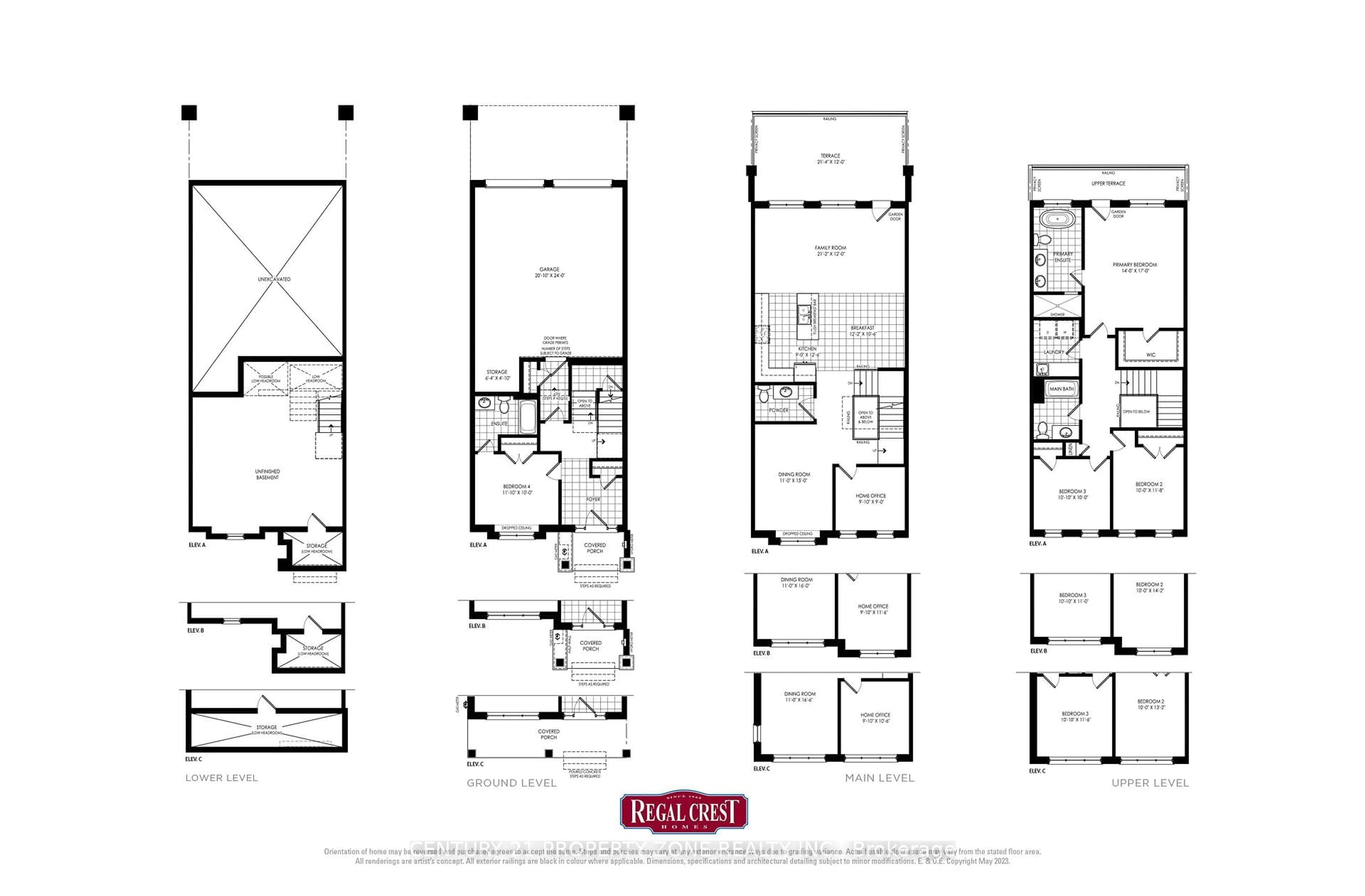Floor plan for NA Airport Rd, Caledon Ontario L7C 1K2