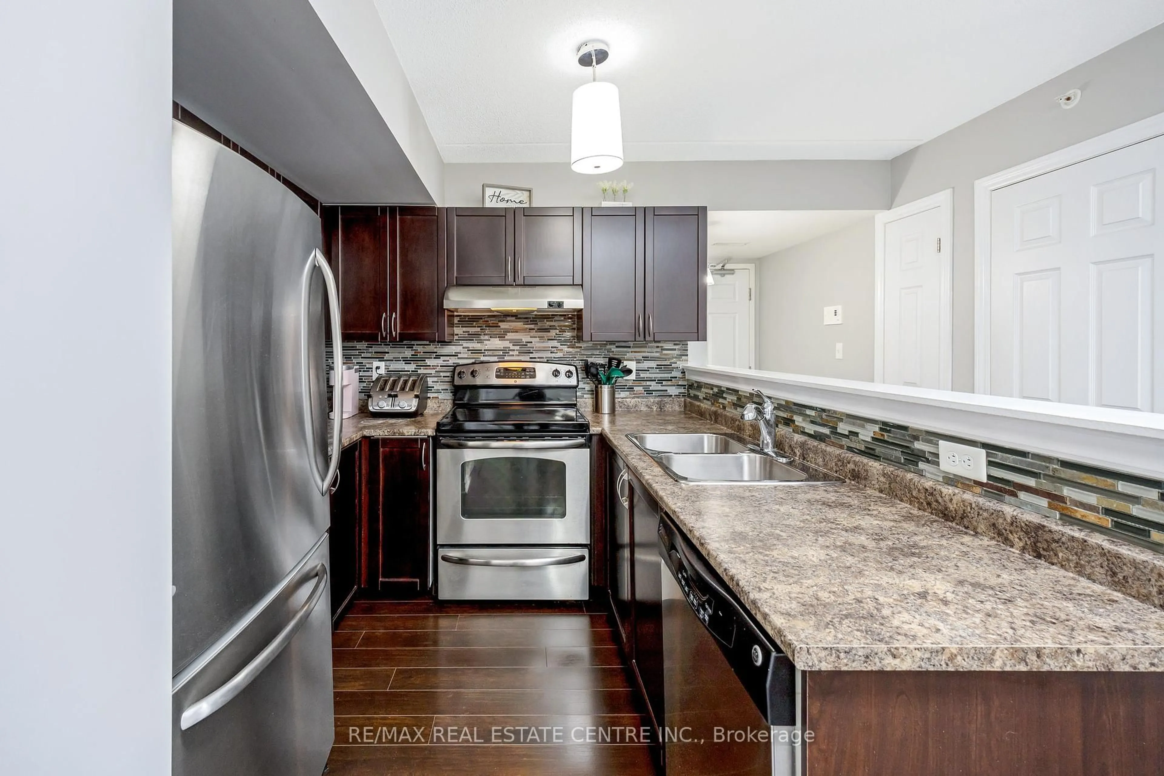 Open concept kitchen, unknown for 1360 Main St #304, Milton Ontario L9T 7S5