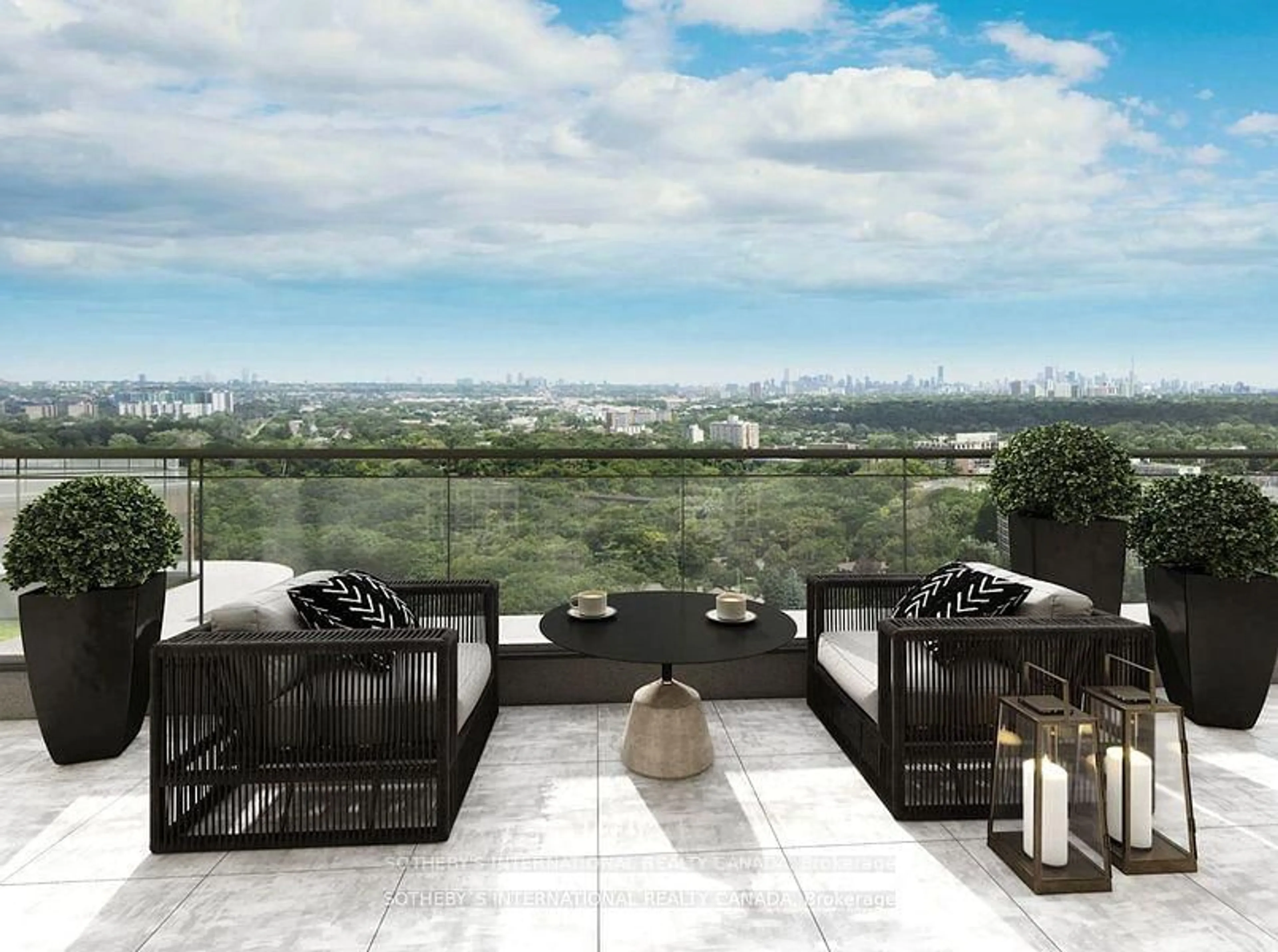 Patio, unknown for 255 The Kingsway #609, Toronto Ontario M9A 3T7