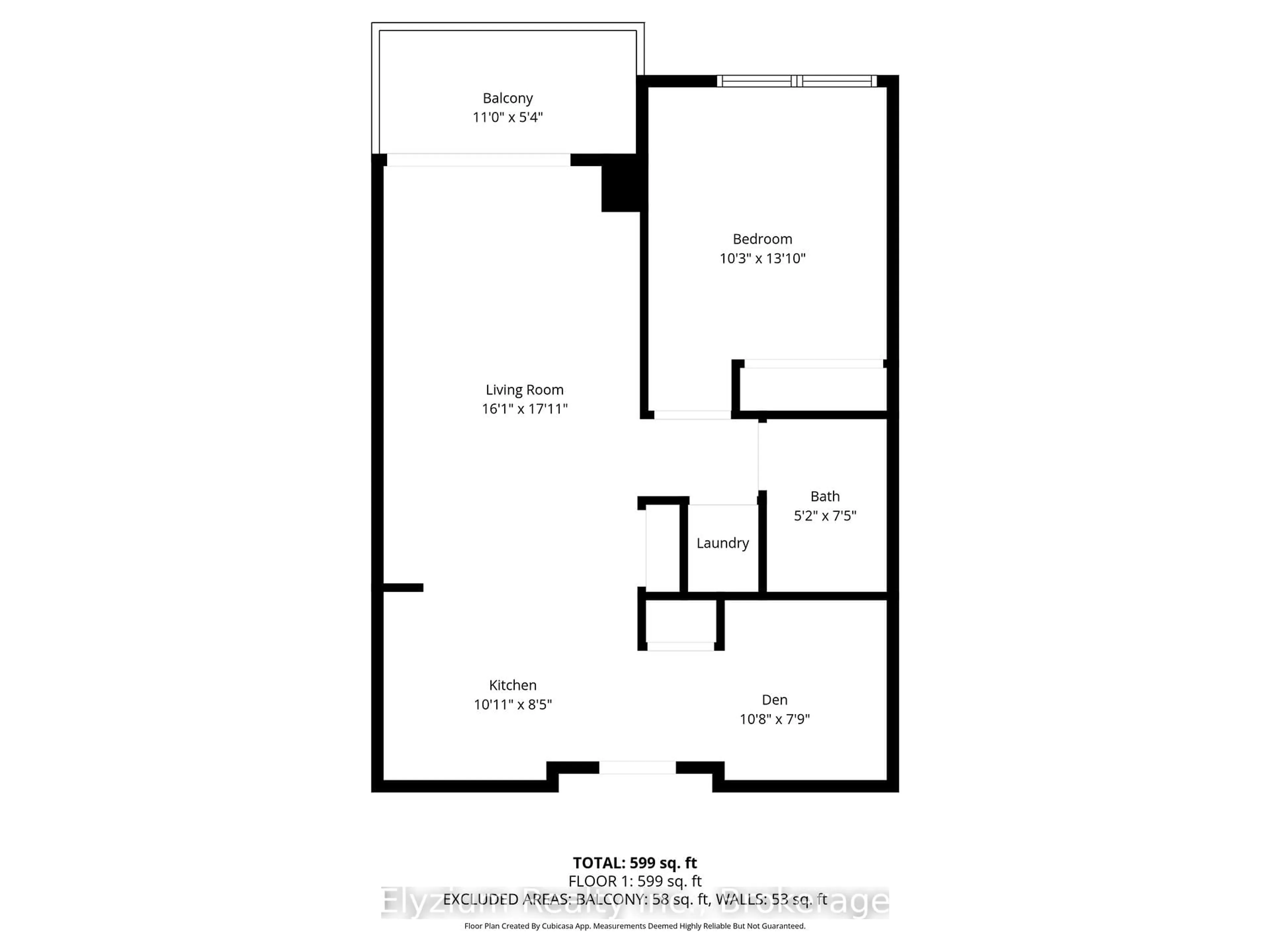 Floor plan for 1359 Rathburn Rd #1504, Mississauga Ontario L4W 5P7