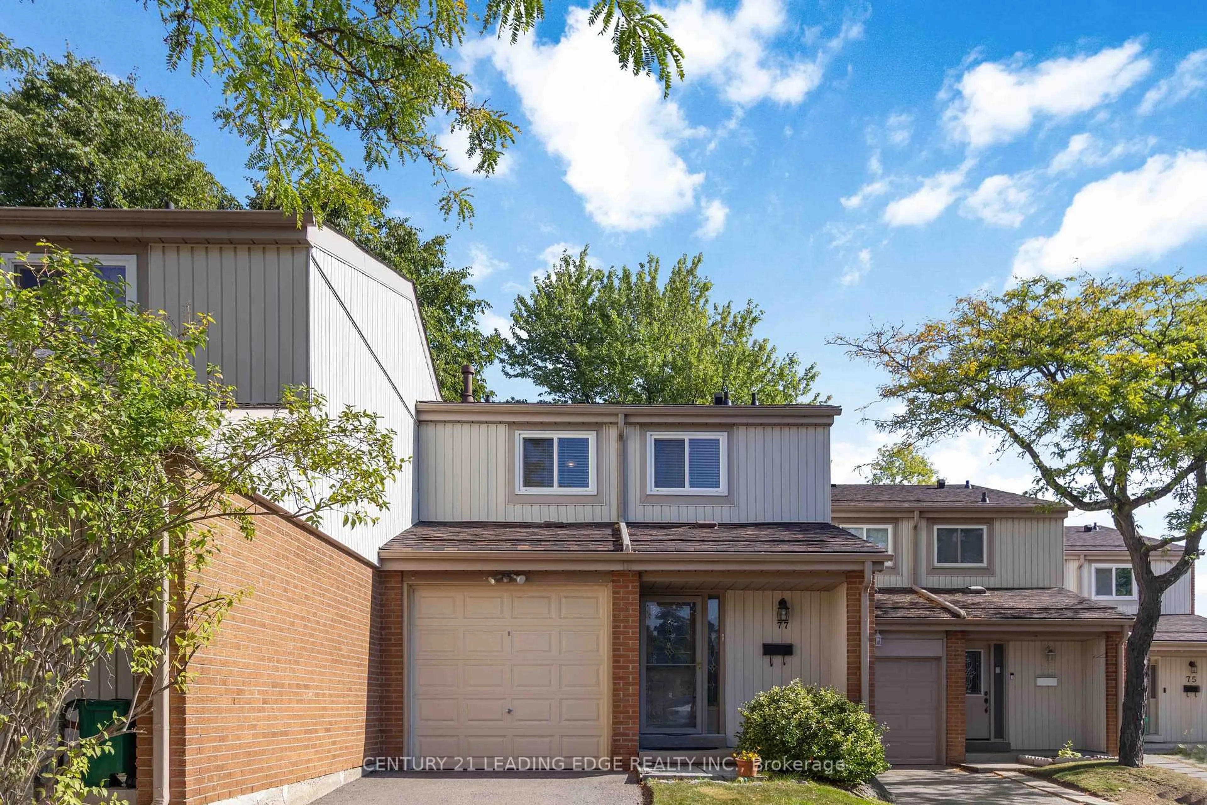 Home with brick exterior material, street for 3339 COUNCIL RING Rd #77, Mississauga Ontario L5L 2A9