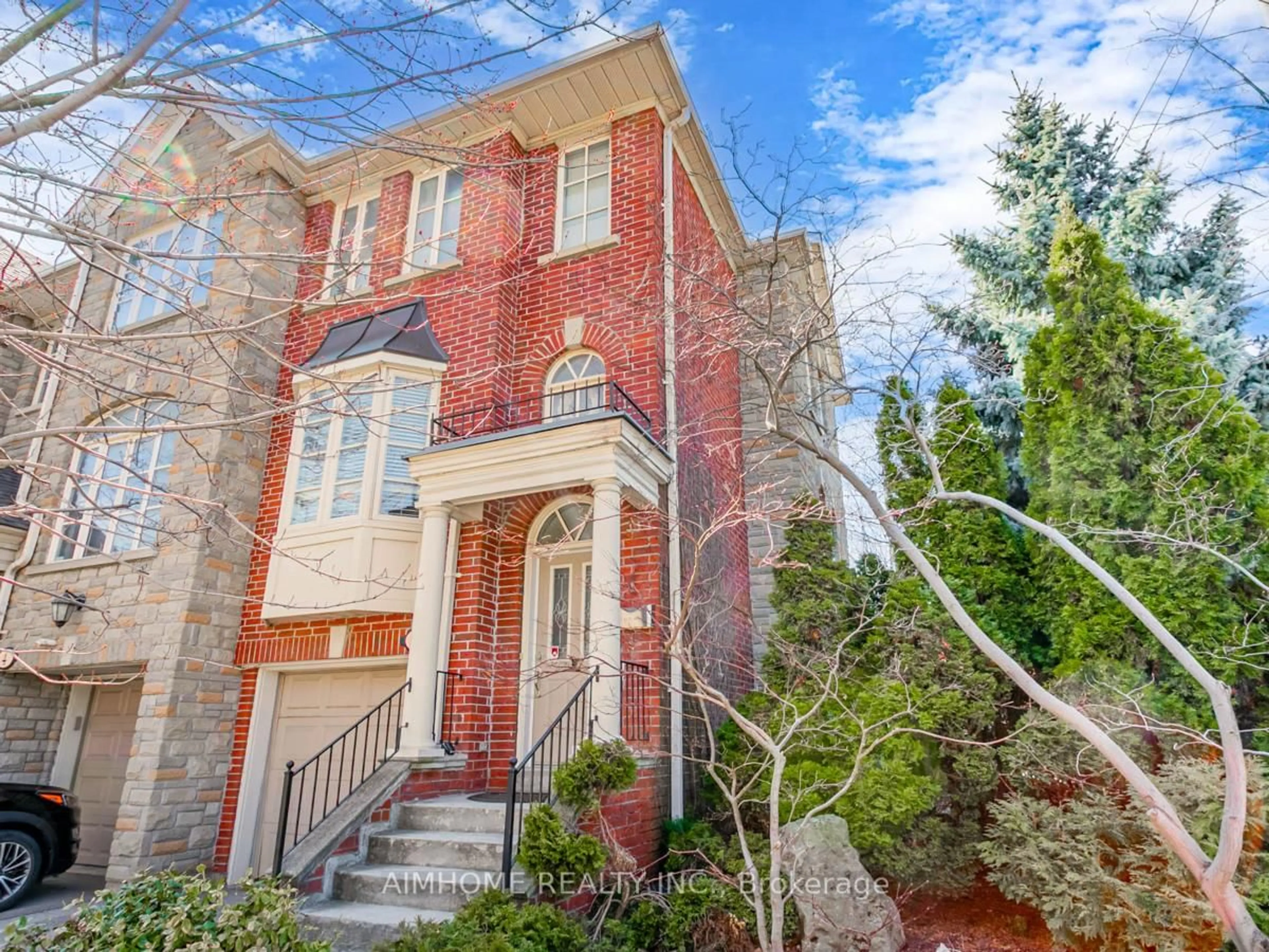 Home with brick exterior material, street for 2 Brownstone Lane, Toronto Ontario M8X 2Z6