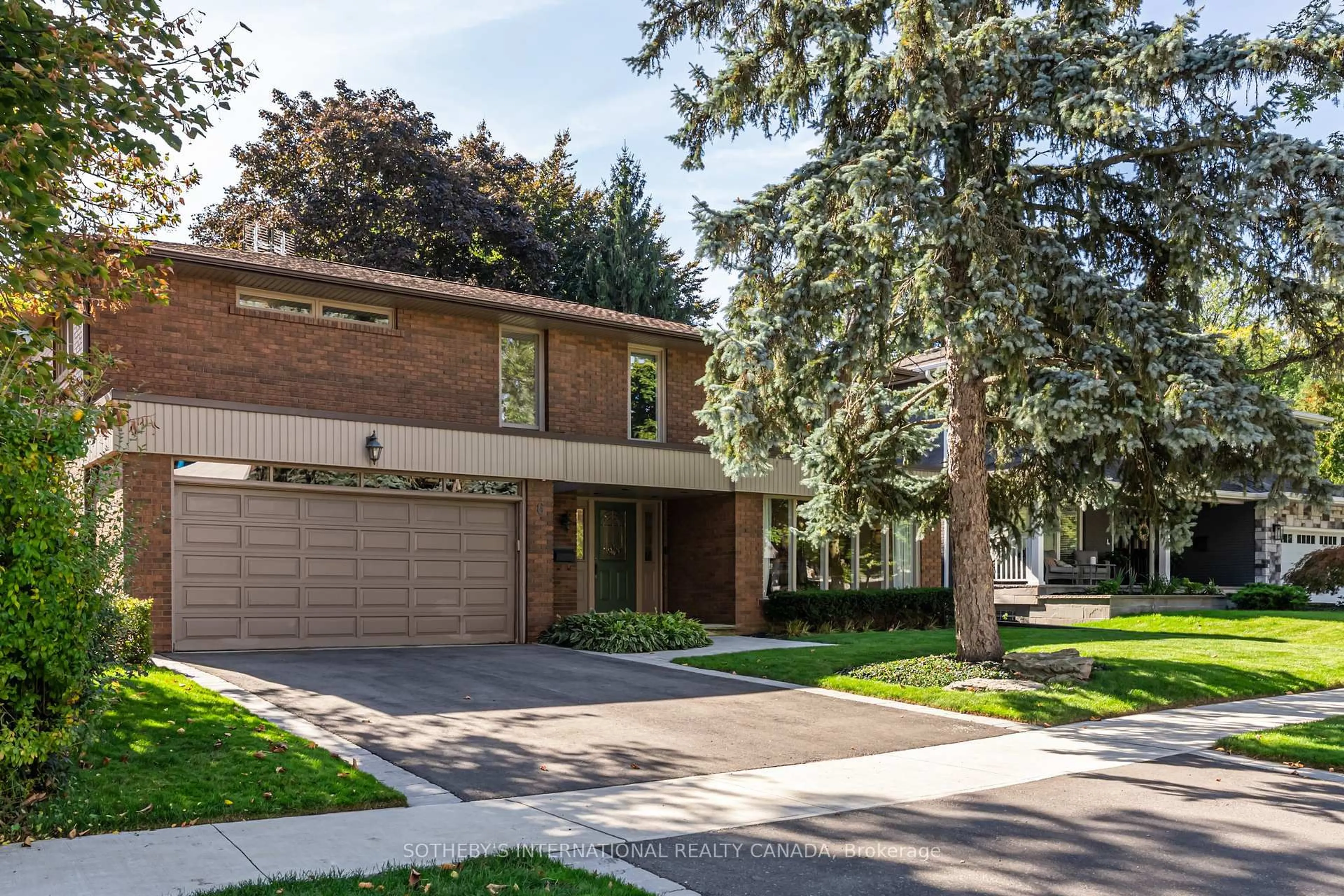 Home with brick exterior material, street for 6 Courtsfield Cres, Toronto Ontario M9A 4S9