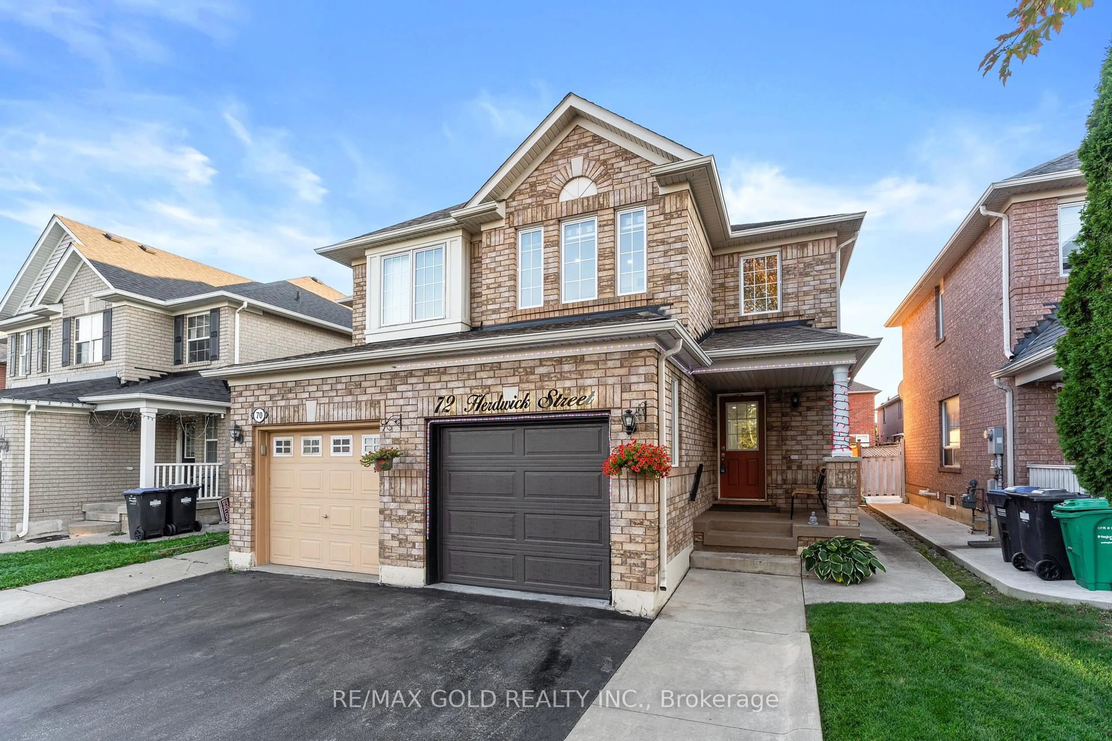 Home with brick exterior material, street for 72 Herdwick St, Brampton Ontario L6S 6M1