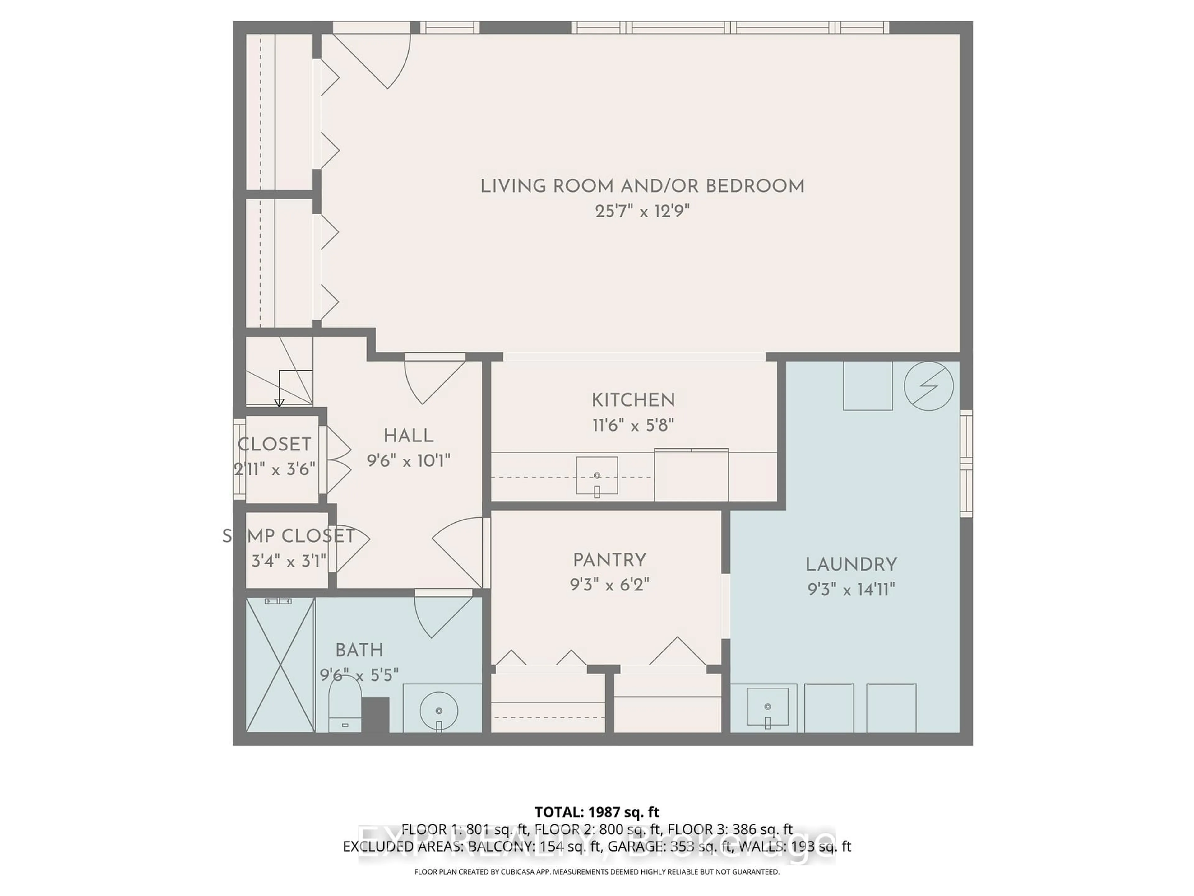 Floor plan for 77 Letchworth Cres, Toronto Ontario M3M 1Z1