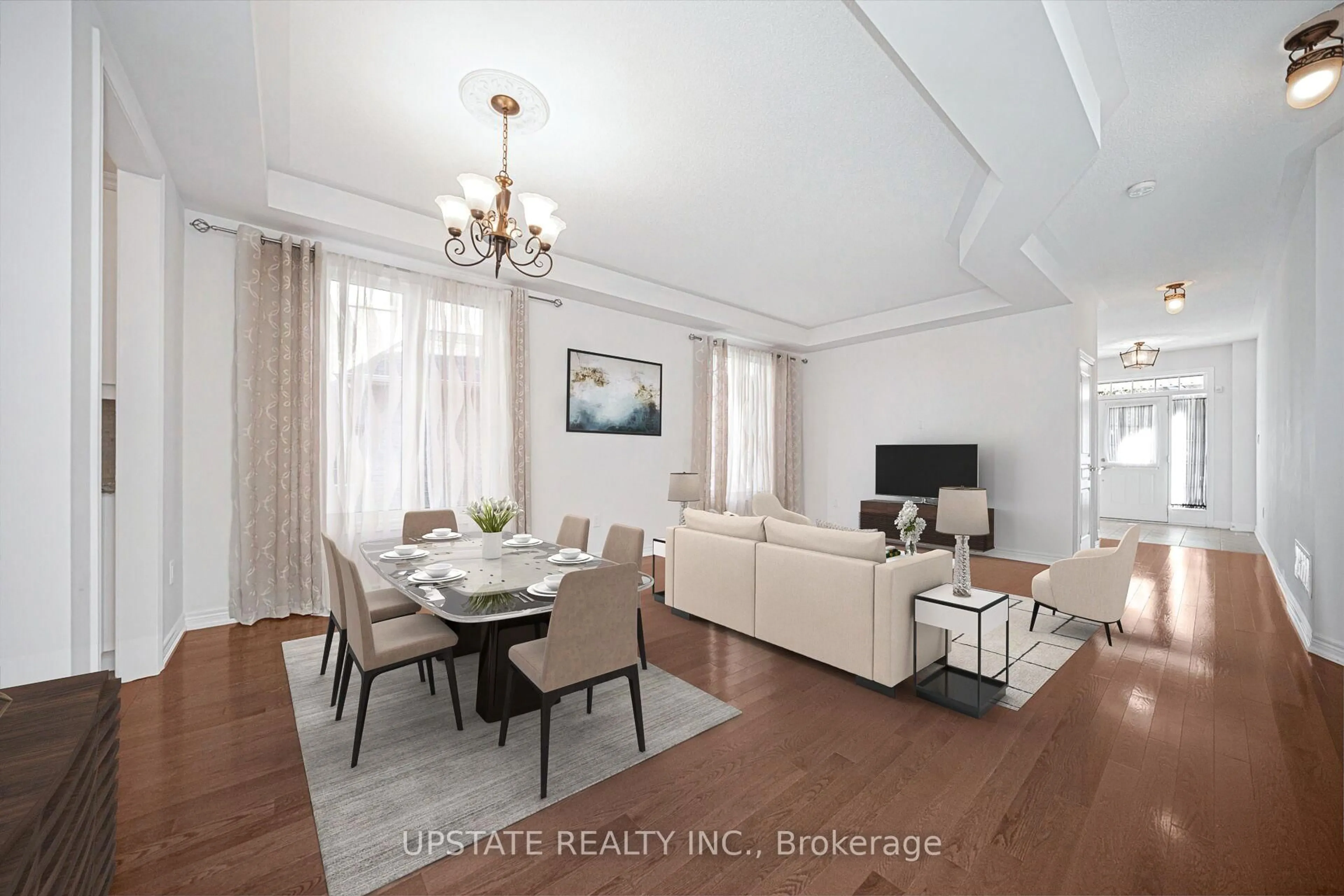 Living room with furniture, unknown for 66 GEORGE ROBINSON Dr, Brampton Ontario L6Y 1P2