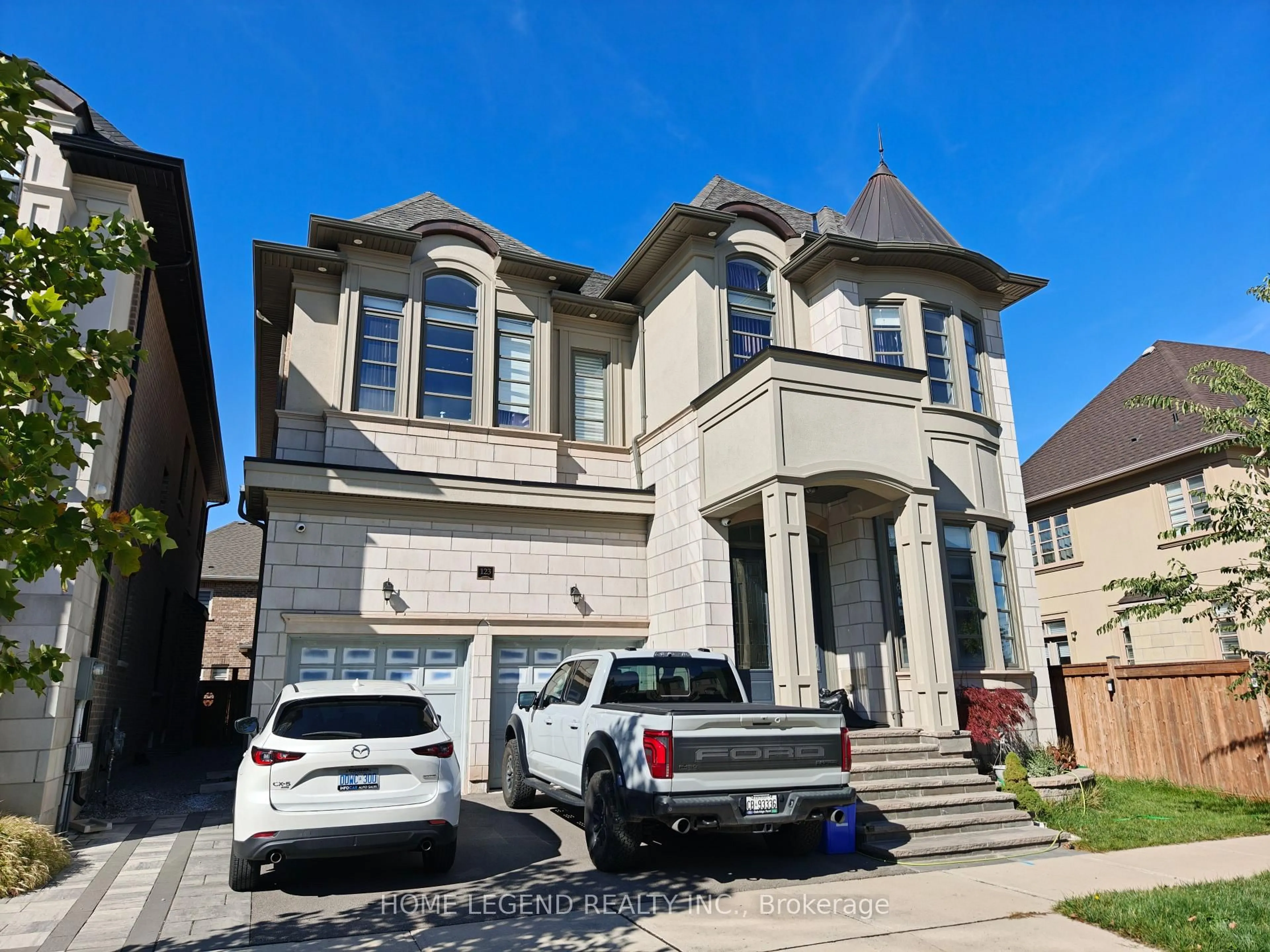 Home with brick exterior material, street for 123 Ballmer Tr, Oakville Ontario L6H 0V5