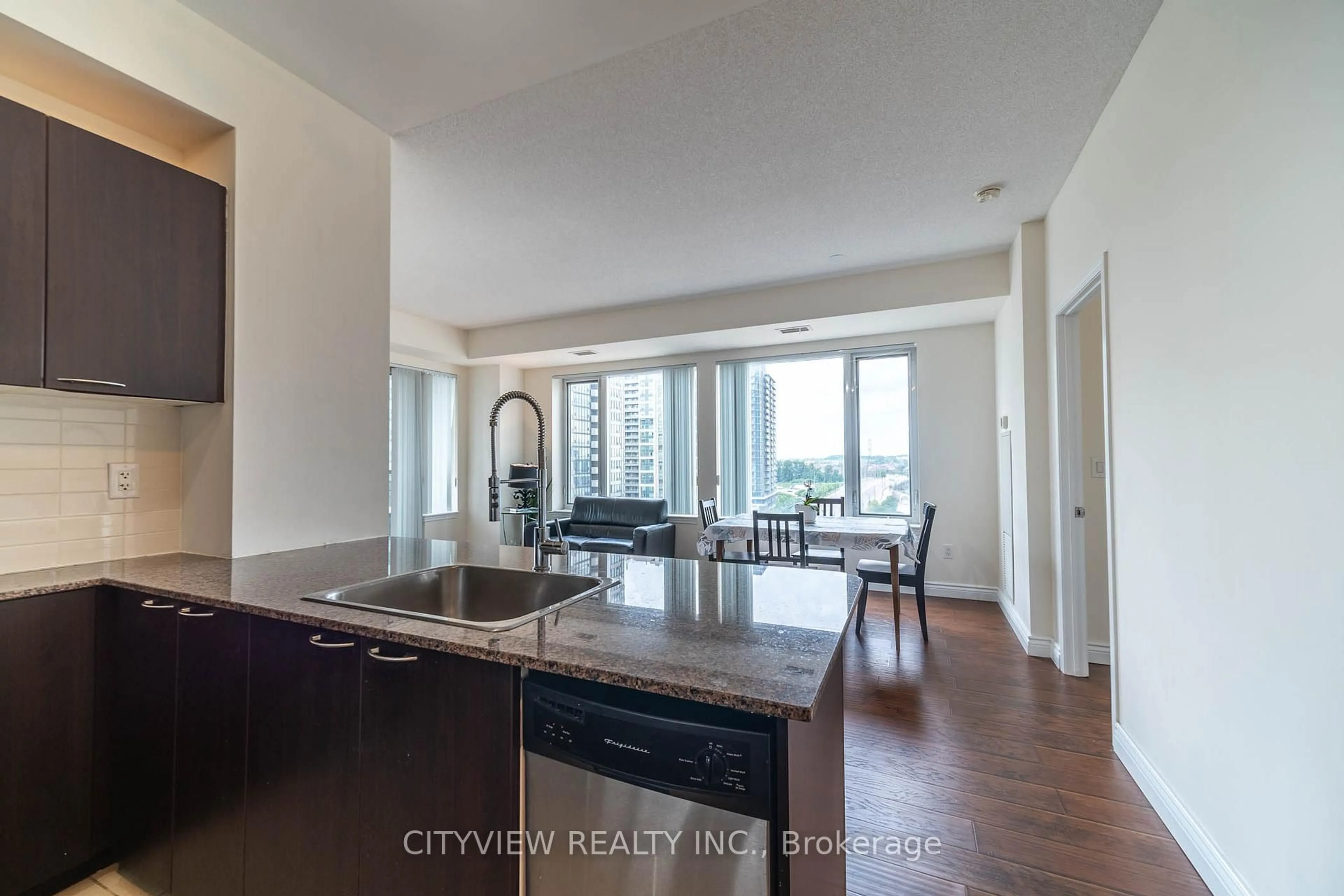 Open concept kitchen, unknown for 385 Prince Of Wales Dr #911, Mississauga Ontario L5B 0C6