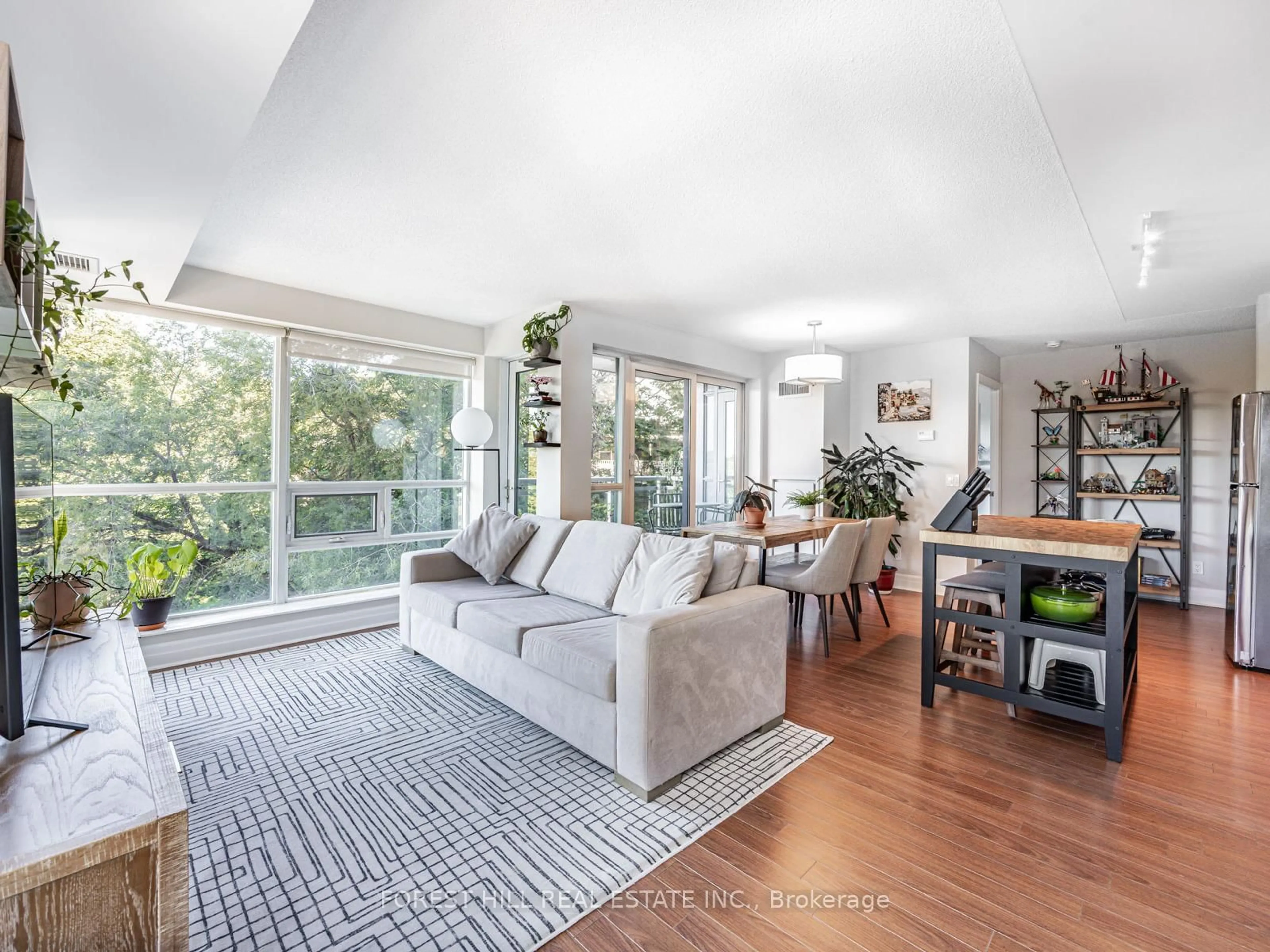 Living room with furniture, unknown for 20 Gothic Ave #216, Toronto Ontario M6P 1T5