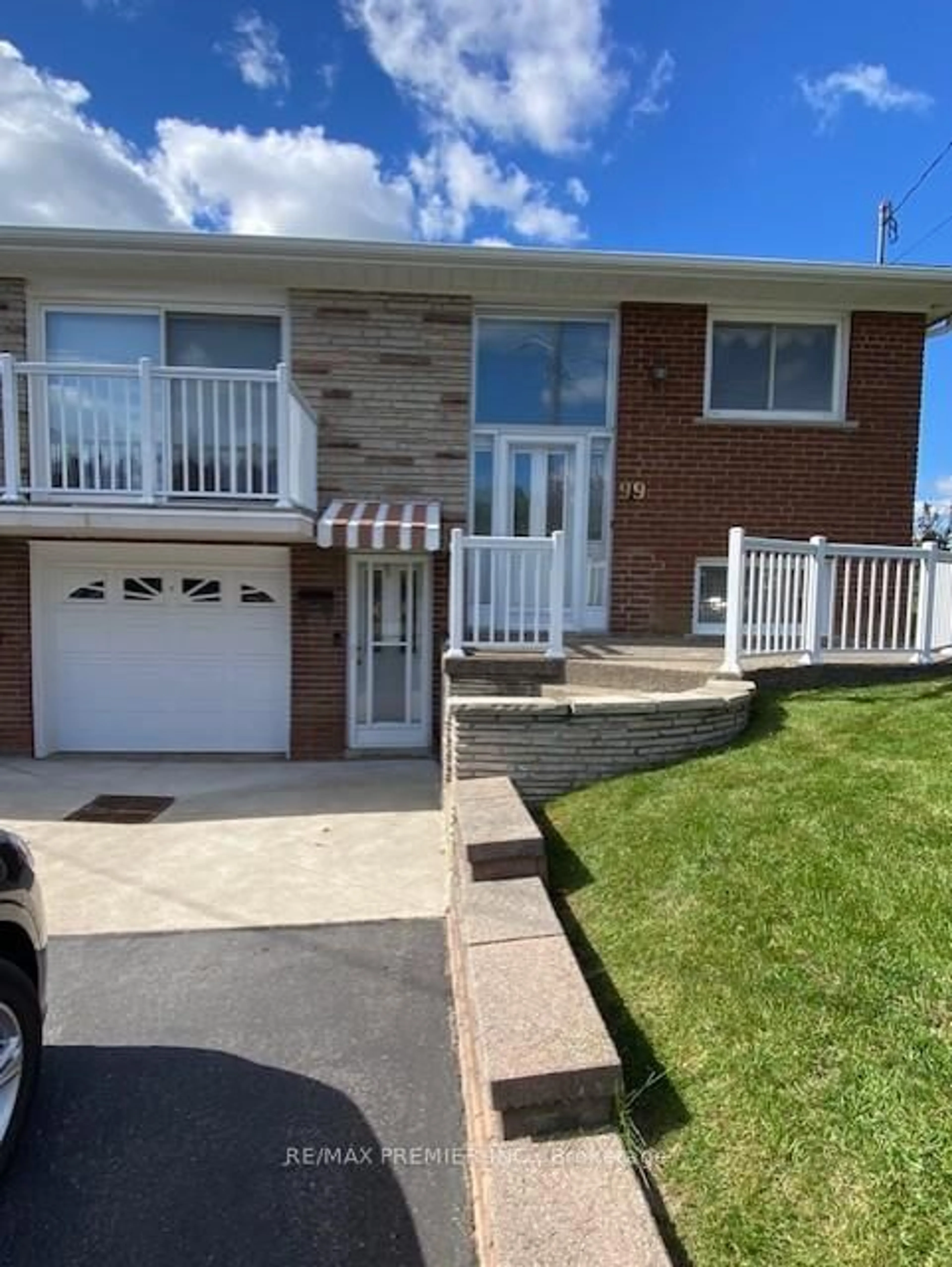 Home with vinyl exterior material, street for 99 Ridgemount Rd, Toronto Ontario M9P 1C7