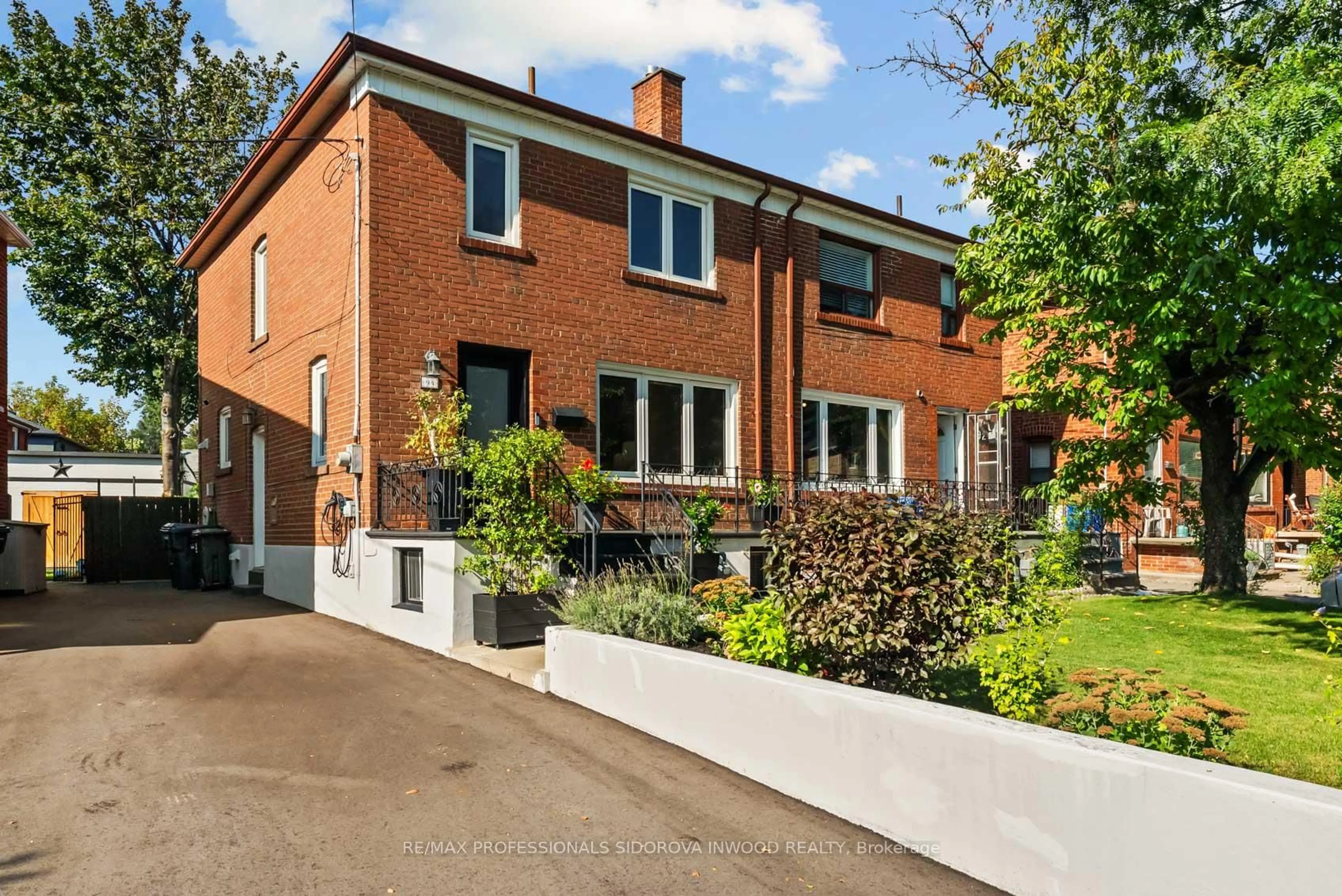 Home with brick exterior material, street for 94 Cordella Ave, Toronto Ontario M6N 2J6