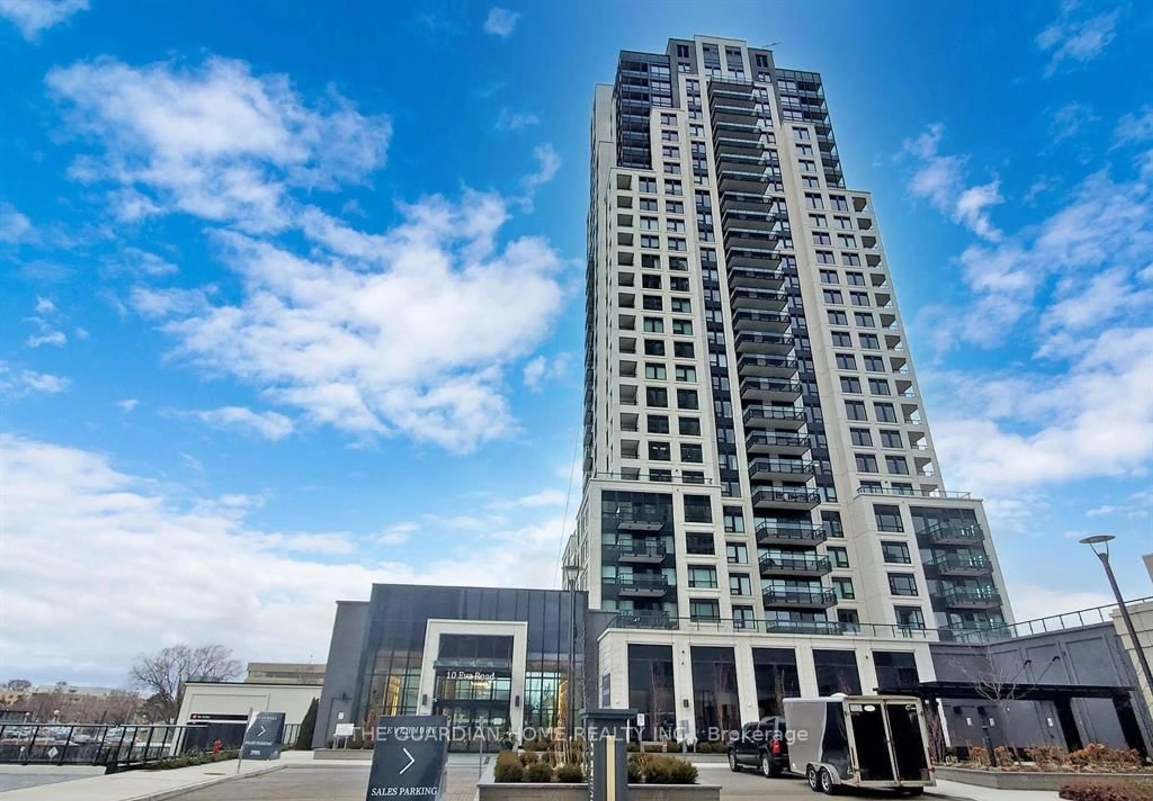 Indoor foyer for 10 eva Rd #1705, Toronto Ontario M9C 0B3