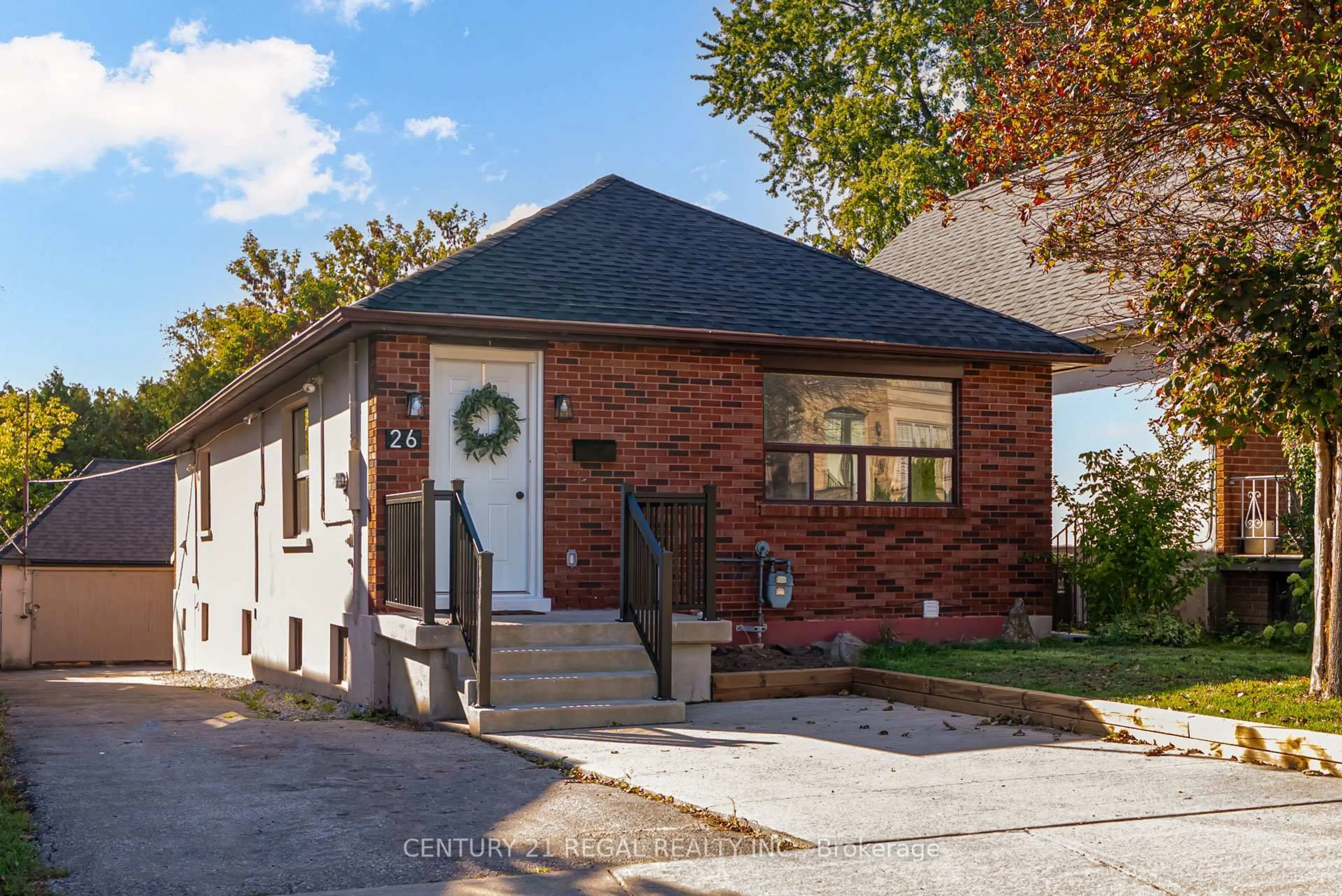 Home with brick exterior material, street for 26 Alyward St, Toronto Ontario M6M 3L2