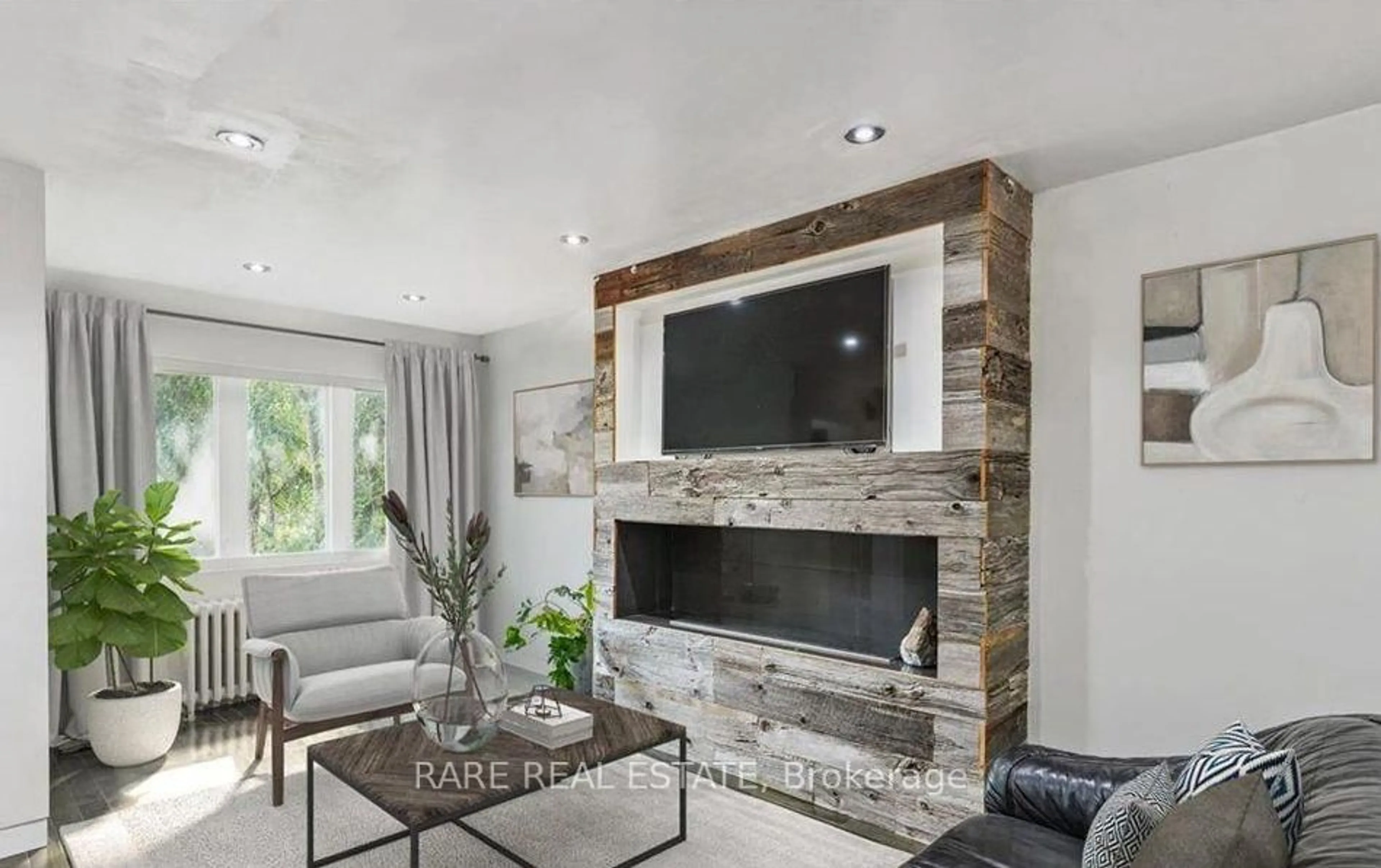 Home theater for 73 Yarrow Rd, Toronto Ontario M6M 4E4