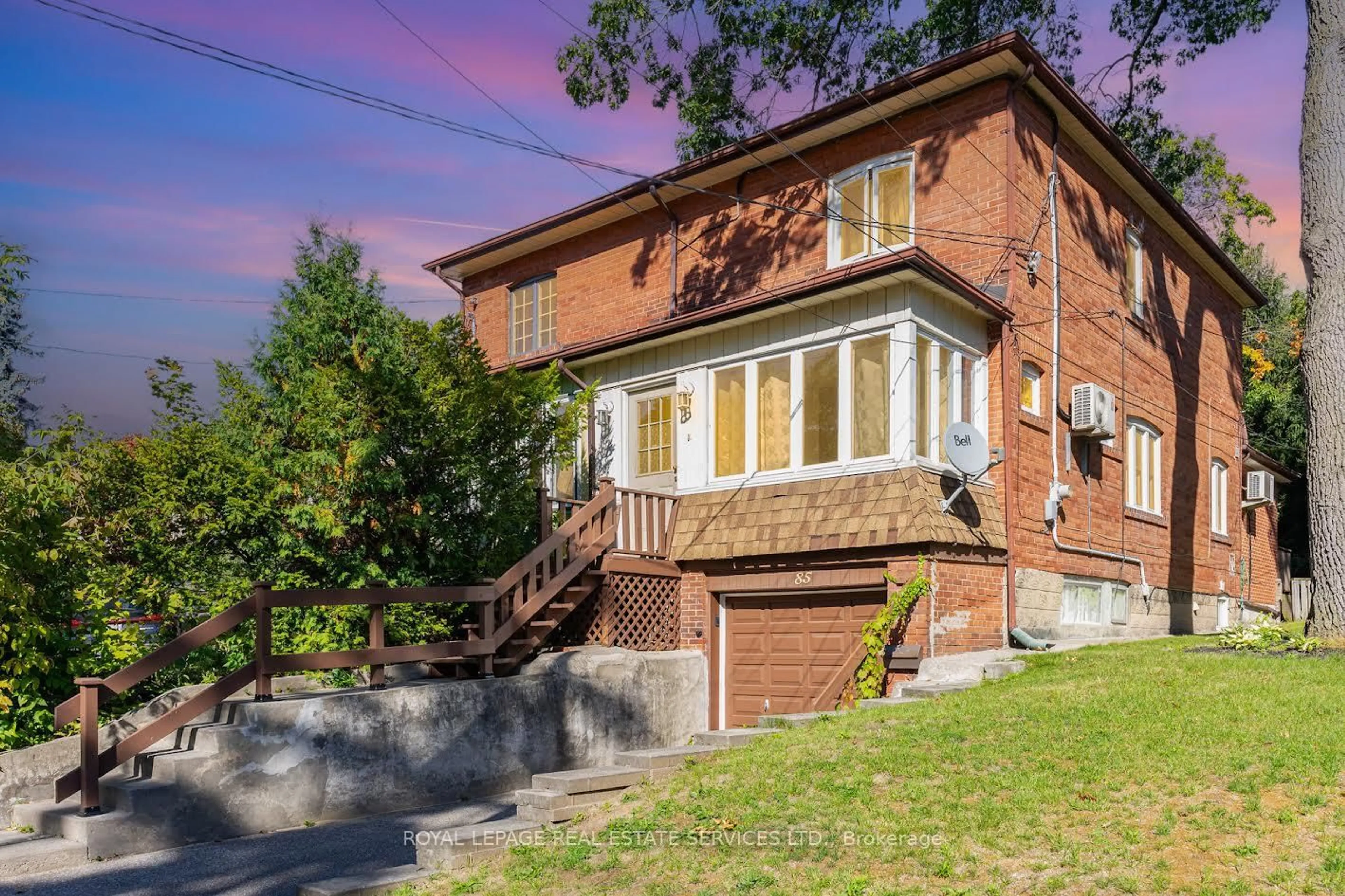 Home with brick exterior material, street for 85 Kennedy Ave, Toronto Ontario M6S 2X8