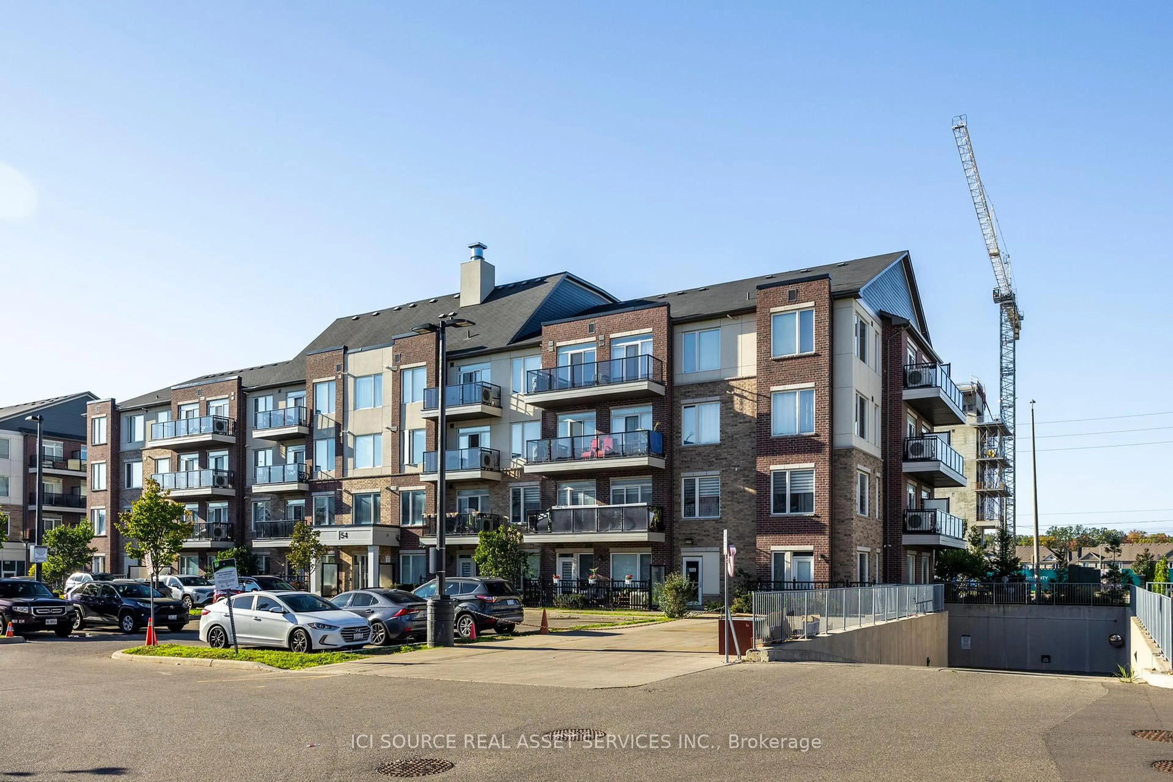 A pic from outside/outdoor area/front of a property/back of a property/a pic from drone, unknown for 54 Sky Harbour Dr #110, Brampton Ontario L7A 0A1