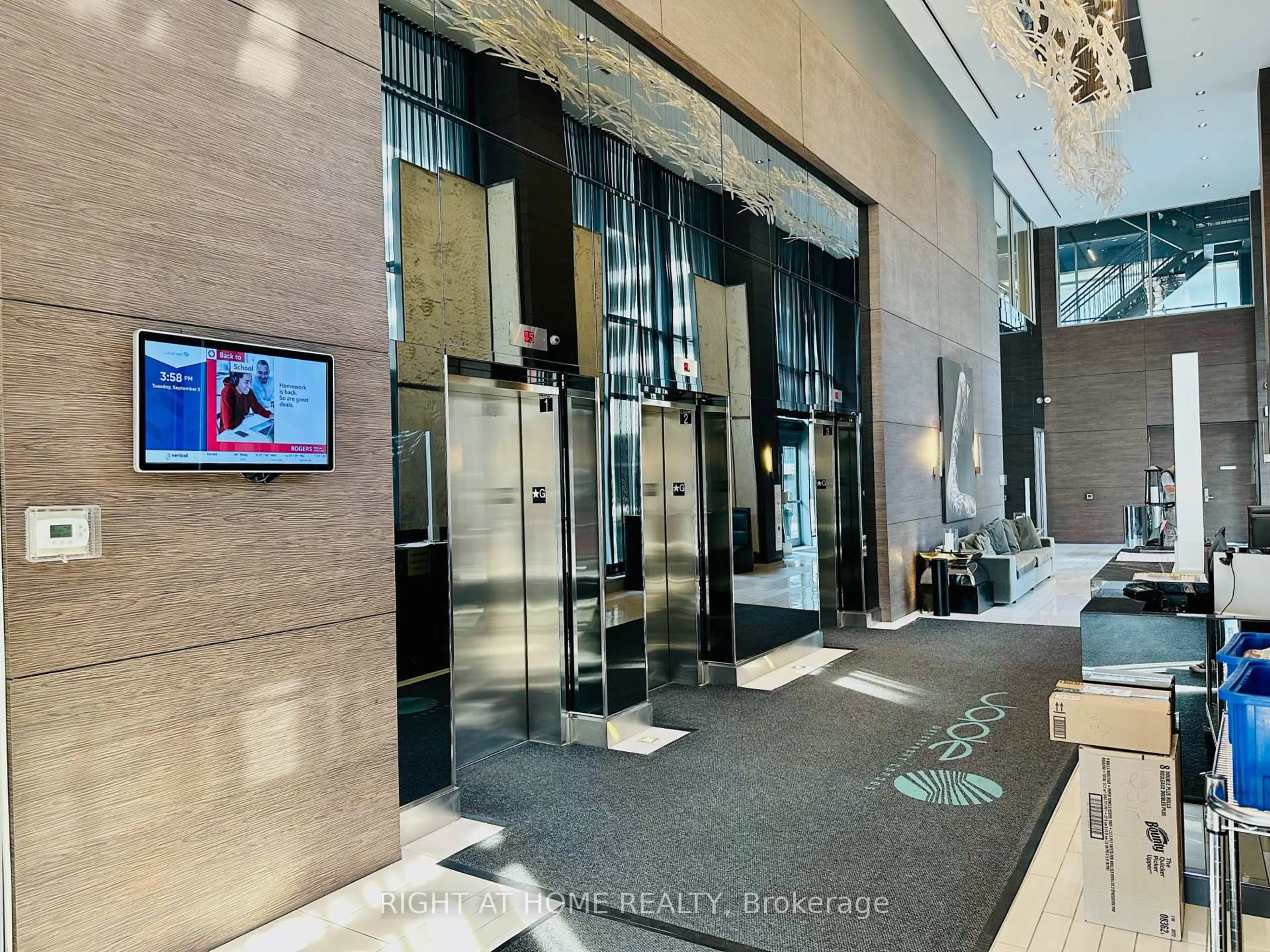 Lobby for 33 Shore Breeze Dr #504, Toronto Ontario M8V 0G1