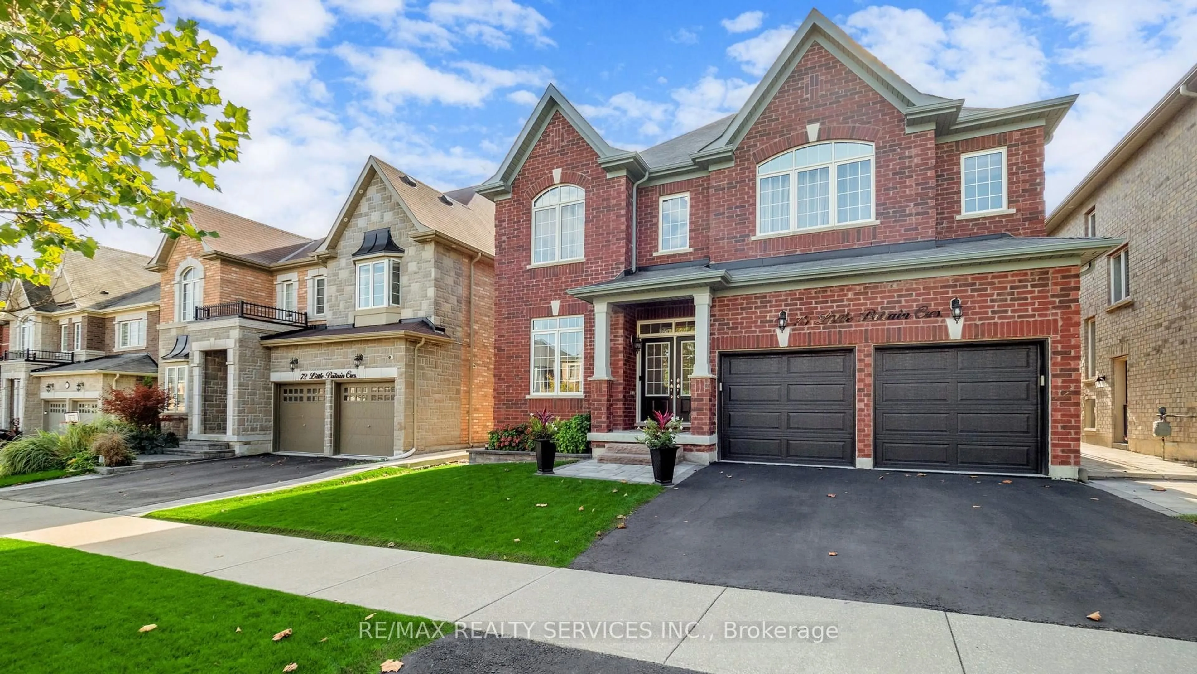 Home with brick exterior material, street for 70 Little Britain Cres, Brampton Ontario L6Y 6A8