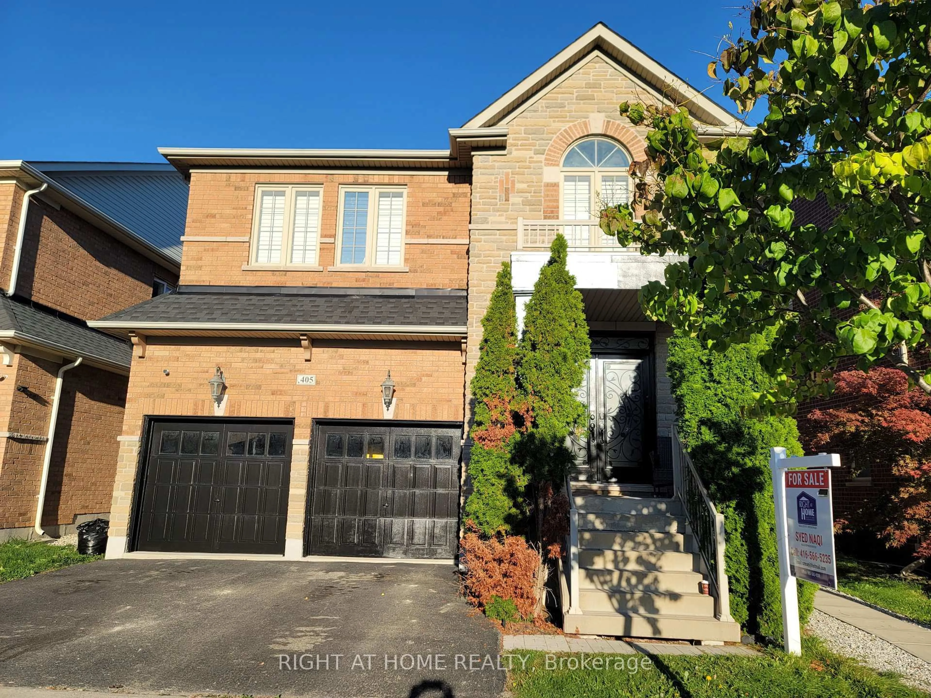 Home with brick exterior material, street for 405 Scott Blvd, Milton Ontario L9T 0T1