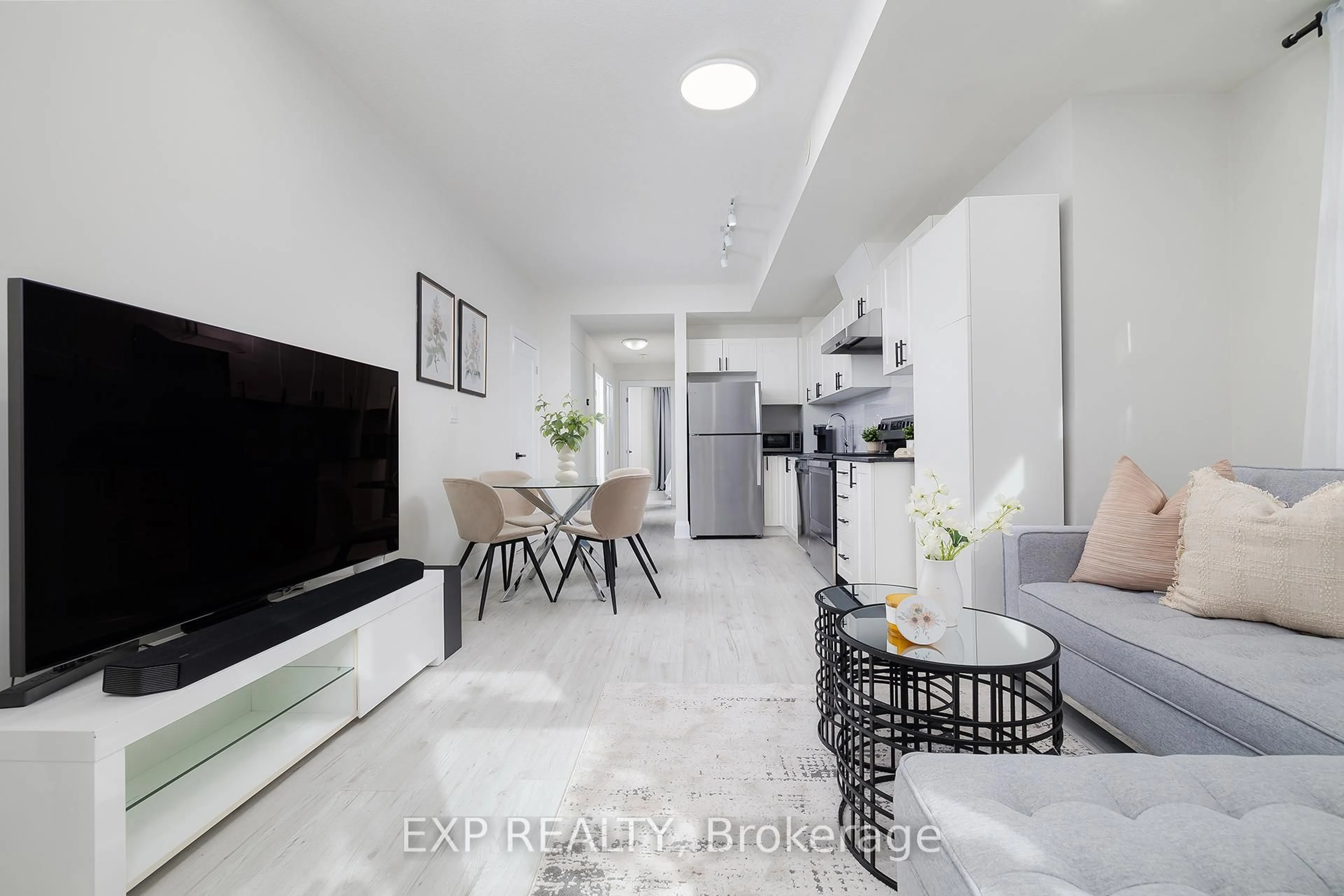 Living room with furniture, unknown for 630 Rogers Rd #1, Toronto Ontario M6M 0B4