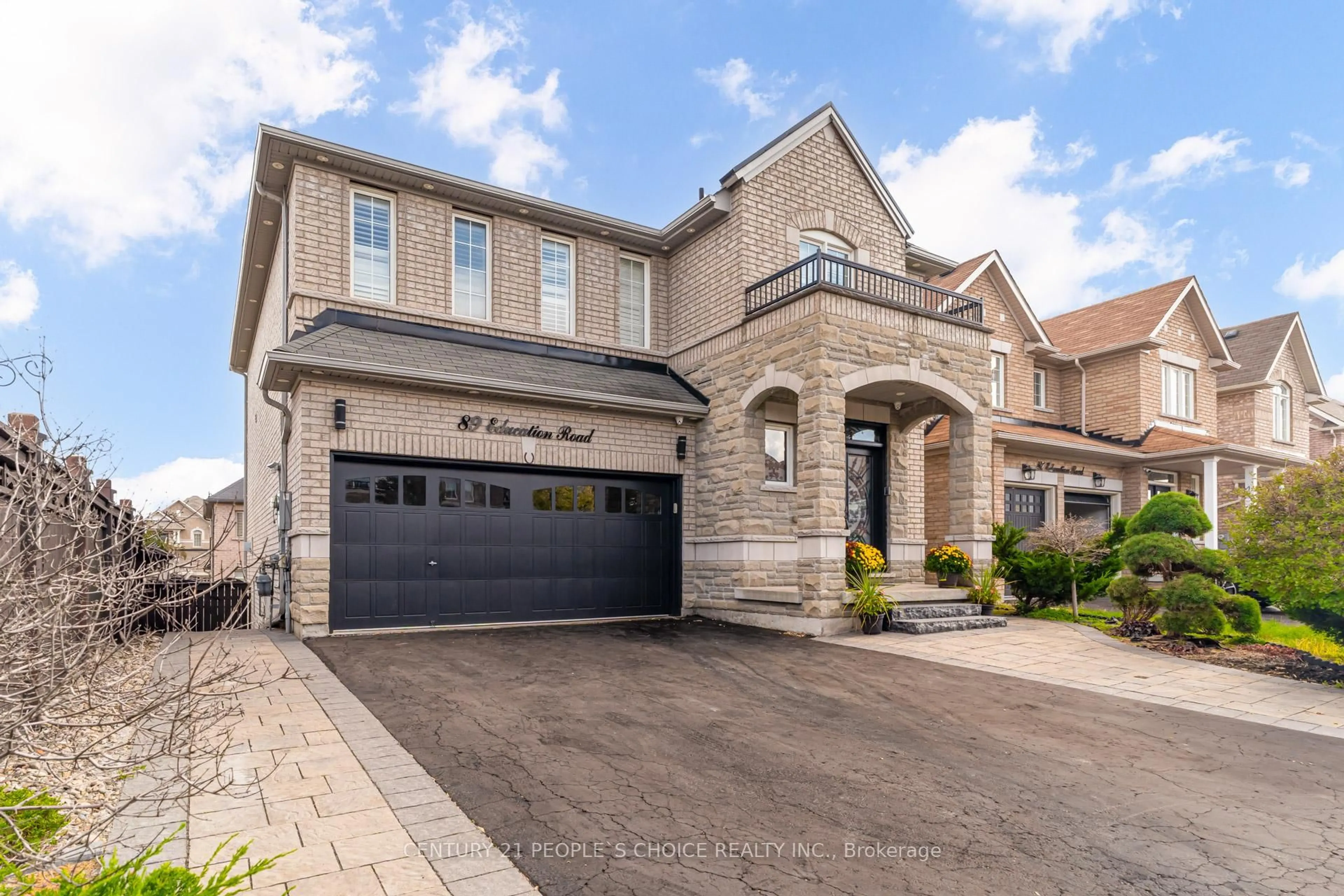 Home with brick exterior material, street for 89  Education Rd, Brampton Ontario L6P 3W3