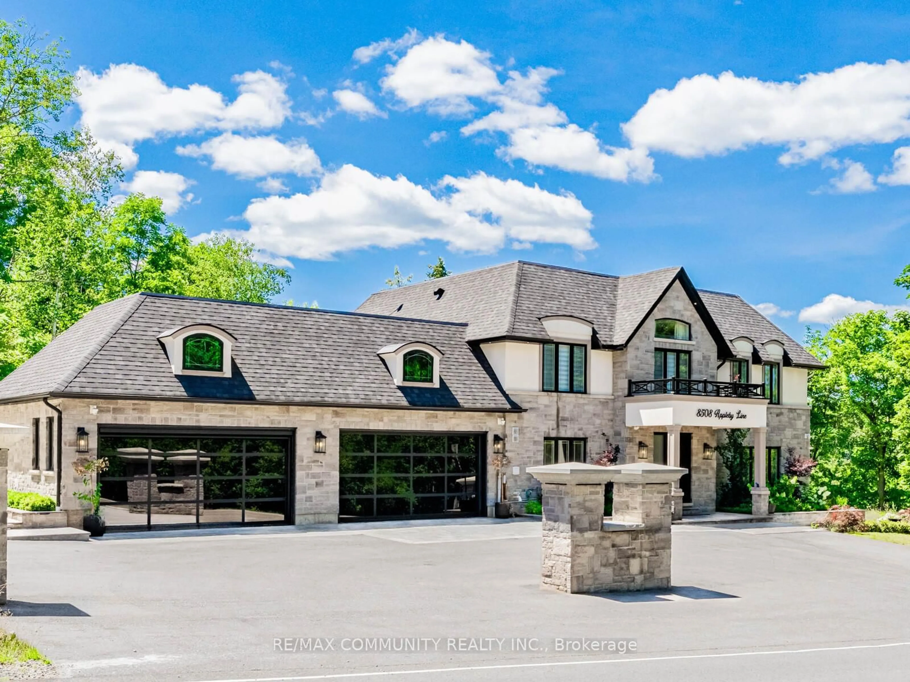 Home with brick exterior material, street for 8508 Appleby Line, Milton Ontario L0P 1B0