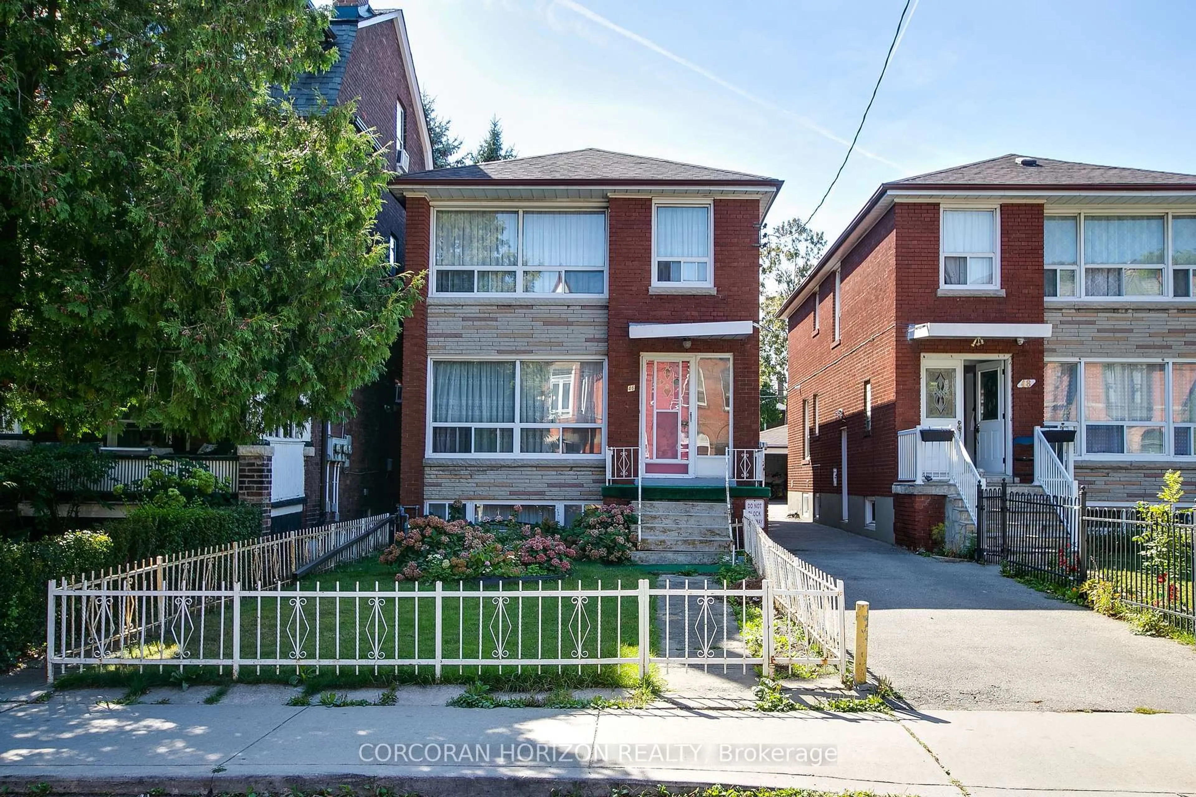 Home with brick exterior material, street for 46 Macdonell Ave, Toronto Ontario M6R 2A2