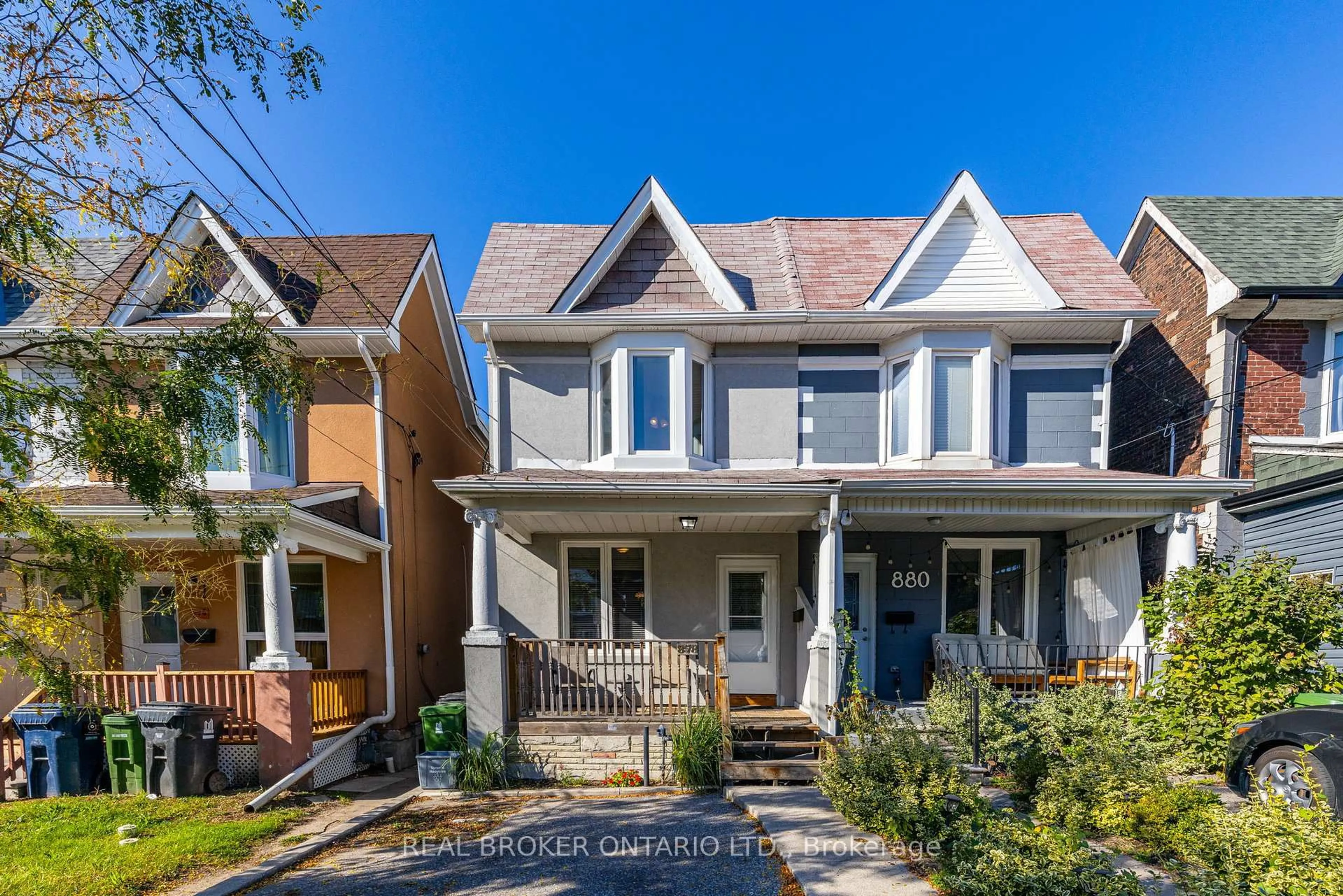 Home with brick exterior material, street for 878 Runnymede Rd, Toronto Ontario M6N 3W4