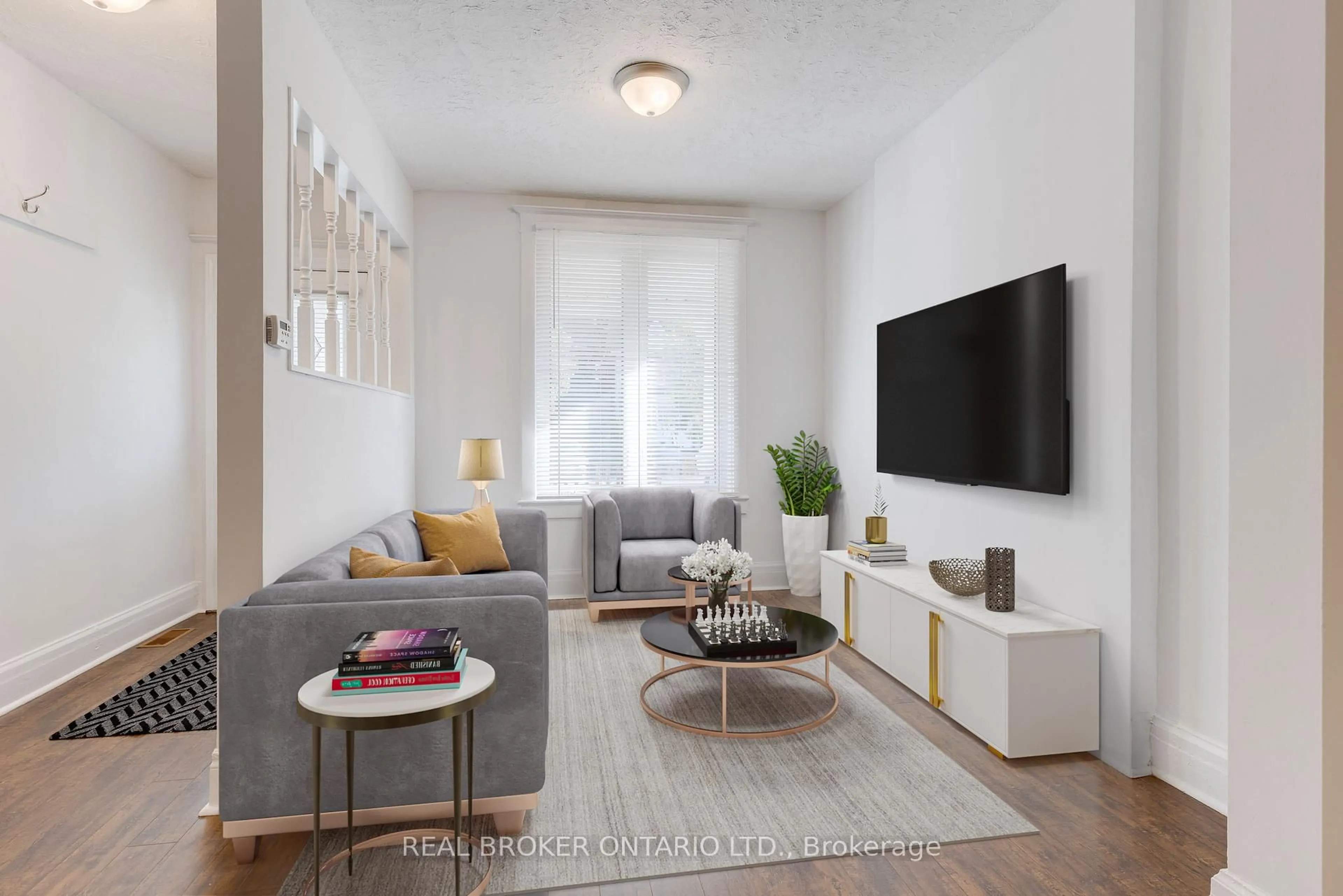 Living room with furniture, unknown for 878 Runnymede Rd, Toronto Ontario M6N 3W4