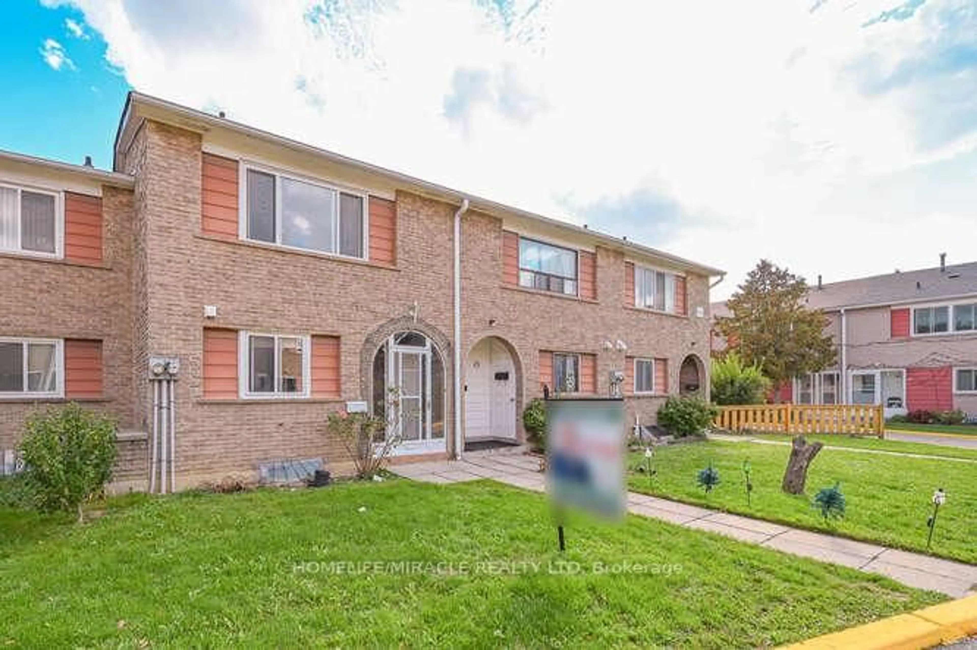 Home with brick exterior material, street for 2012 Martingrove Rd #48, Toronto Ontario M9V 4A3