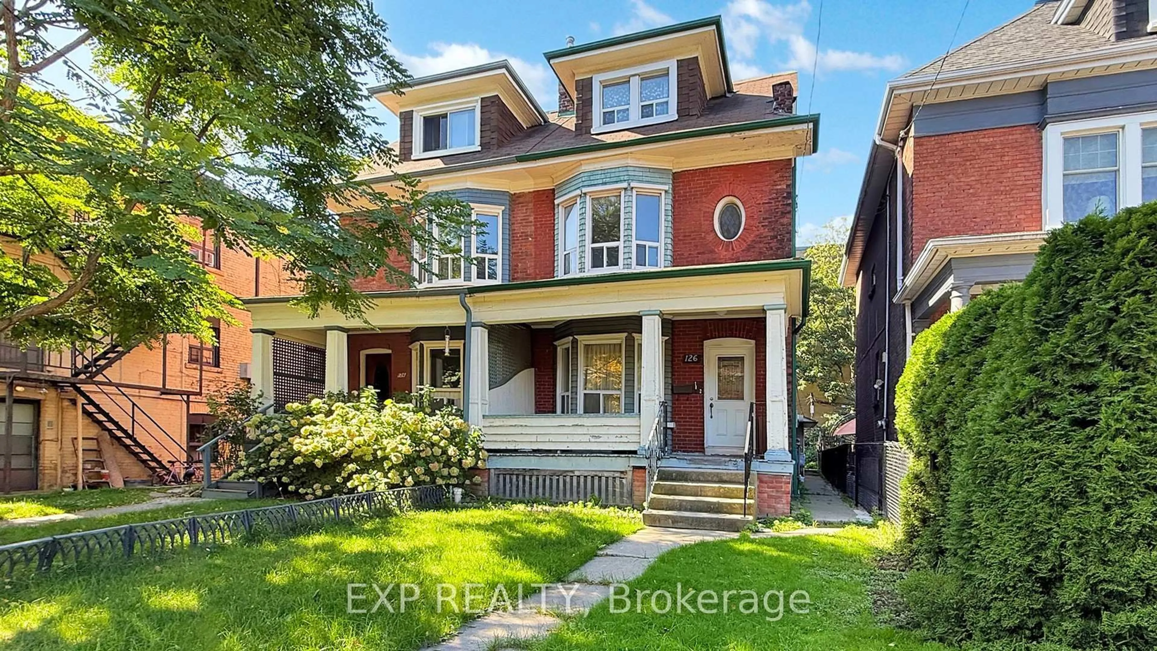 Home with brick exterior material, street for 126 Close Ave, Toronto Ontario M6K 2V5