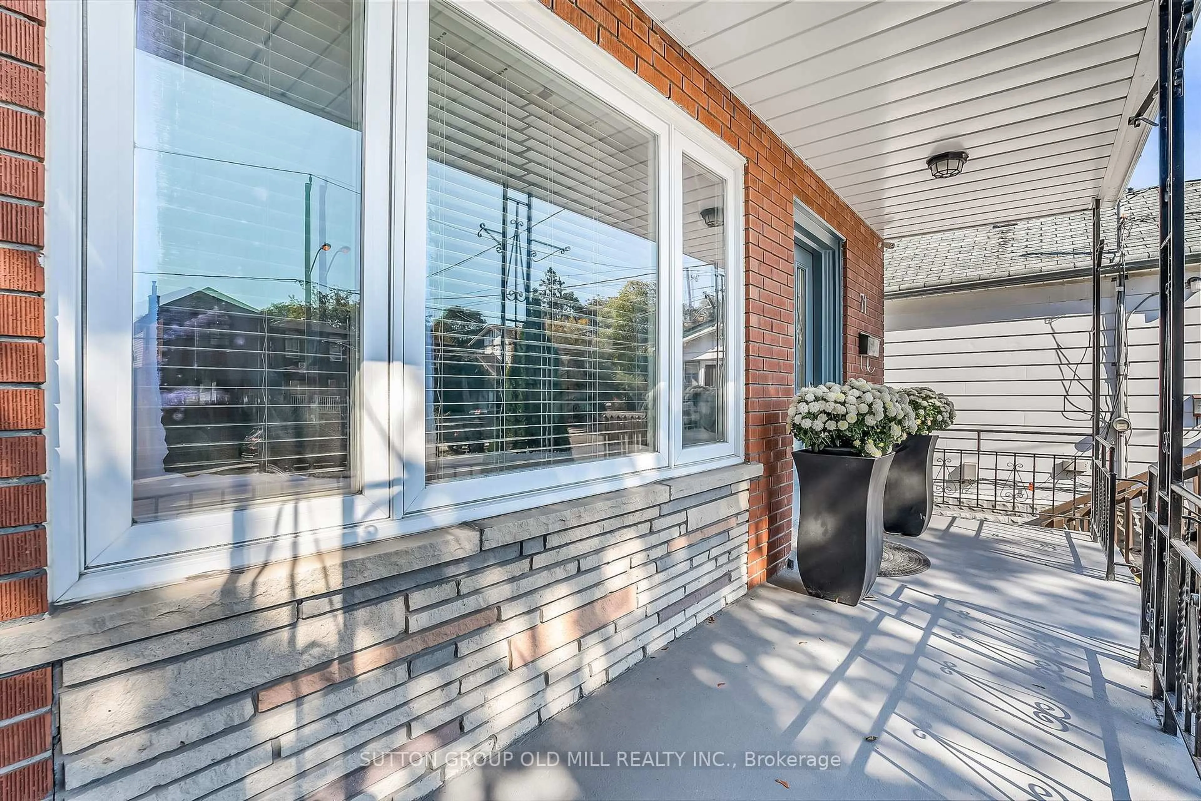 Home with brick exterior material, street for 71 Warren Cres, Toronto Ontario M6S 4S3