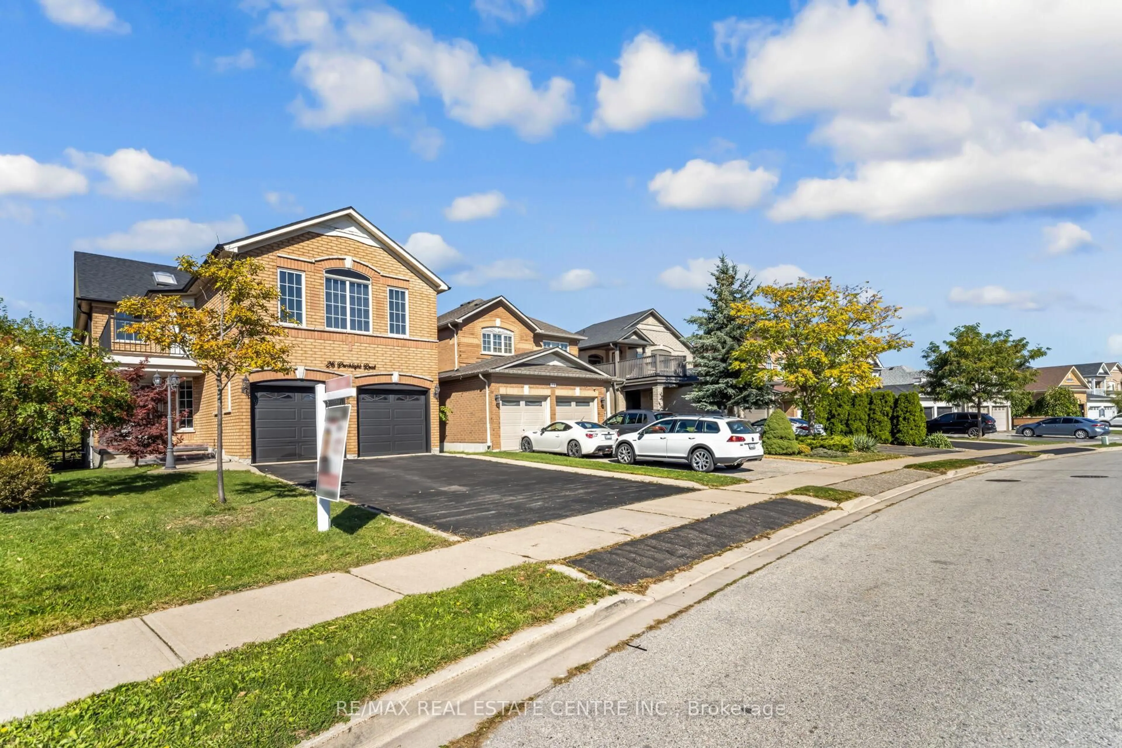 Home with brick exterior material, street for 26 Porchlight Rd, Brampton Ontario L6X 4S2