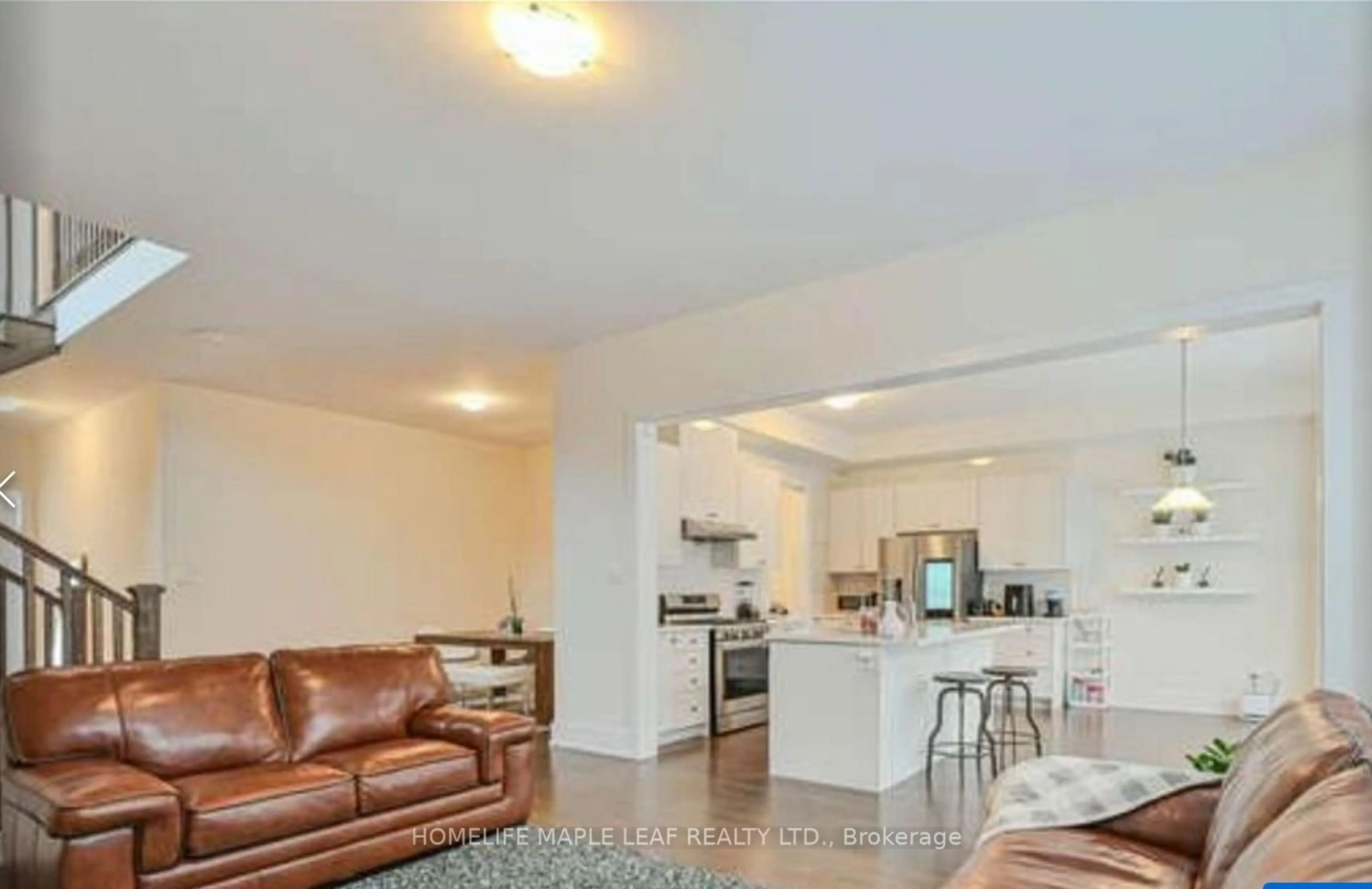 Living room with furniture, unknown for 20 Spinland St, Caledon Ontario L2C 4K4
