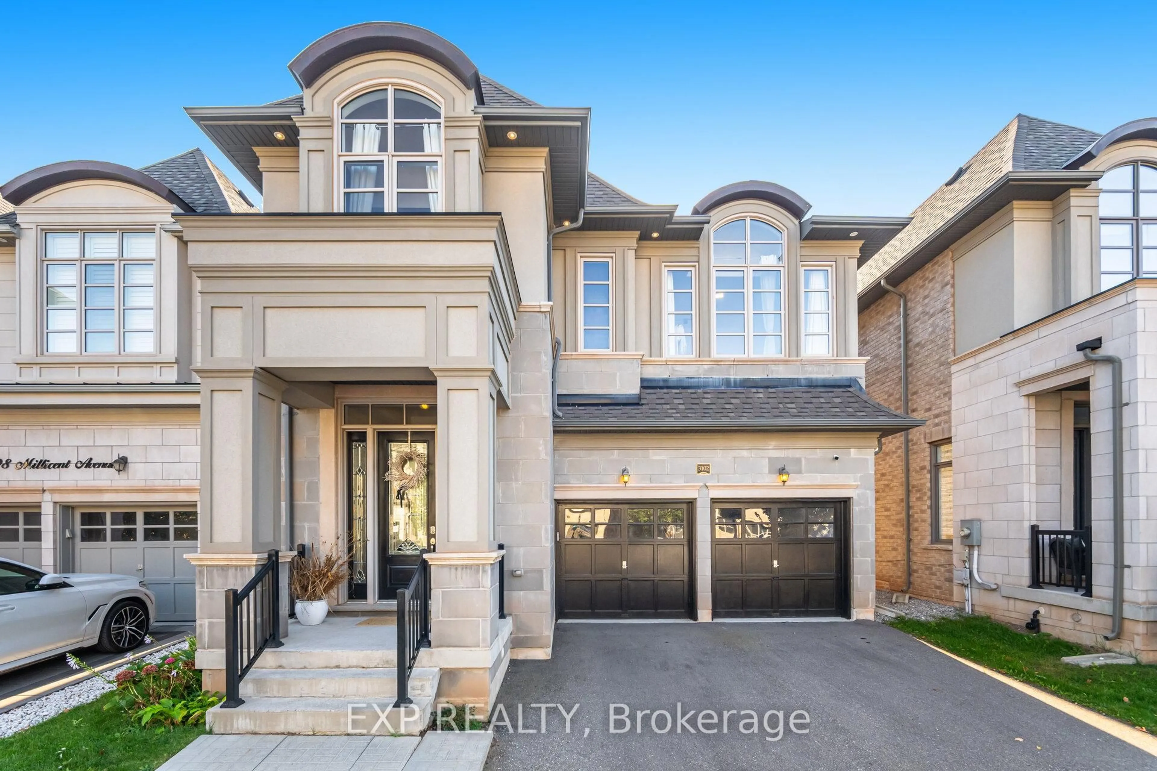 Home with brick exterior material, street for 3102 Millicent Ave, Oakville Ontario L6H 0V2