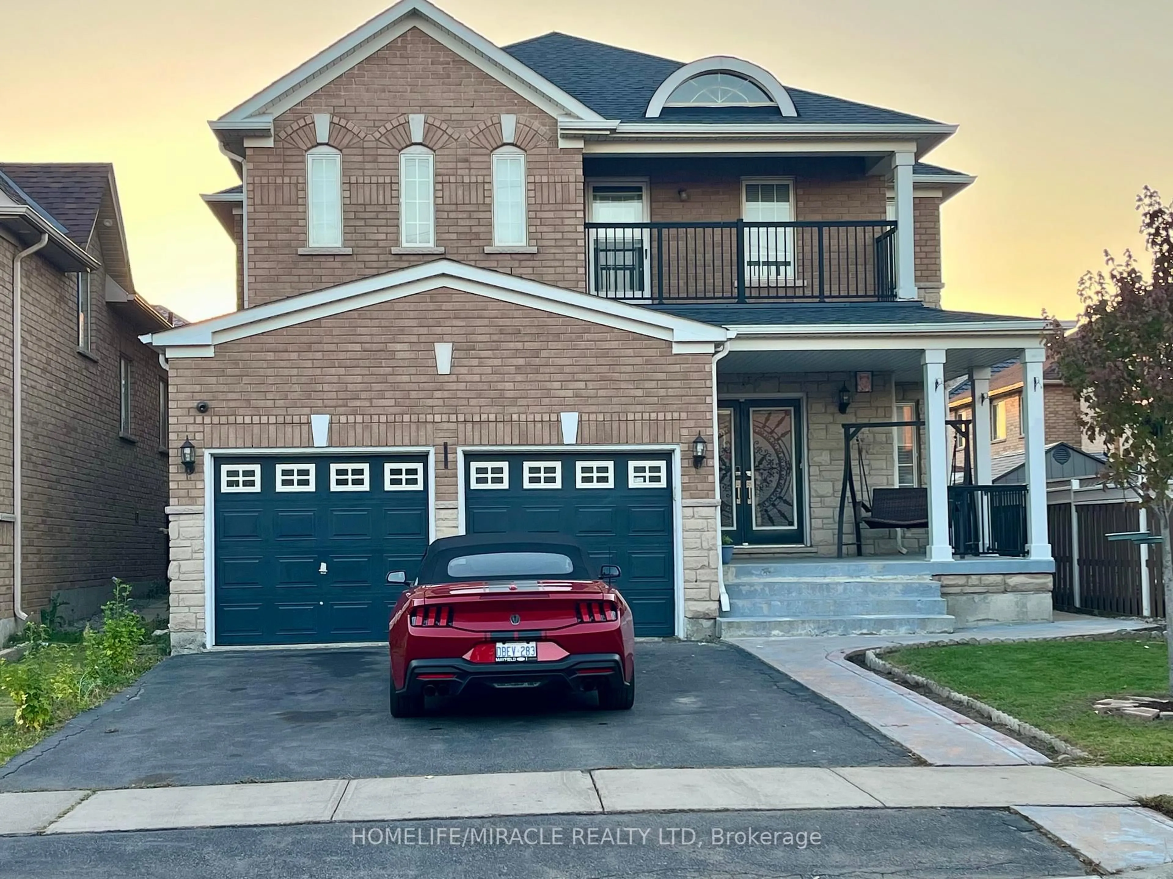 Home with brick exterior material, street for 24 Roundstone Dr, Brampton Ontario L6X 0K7