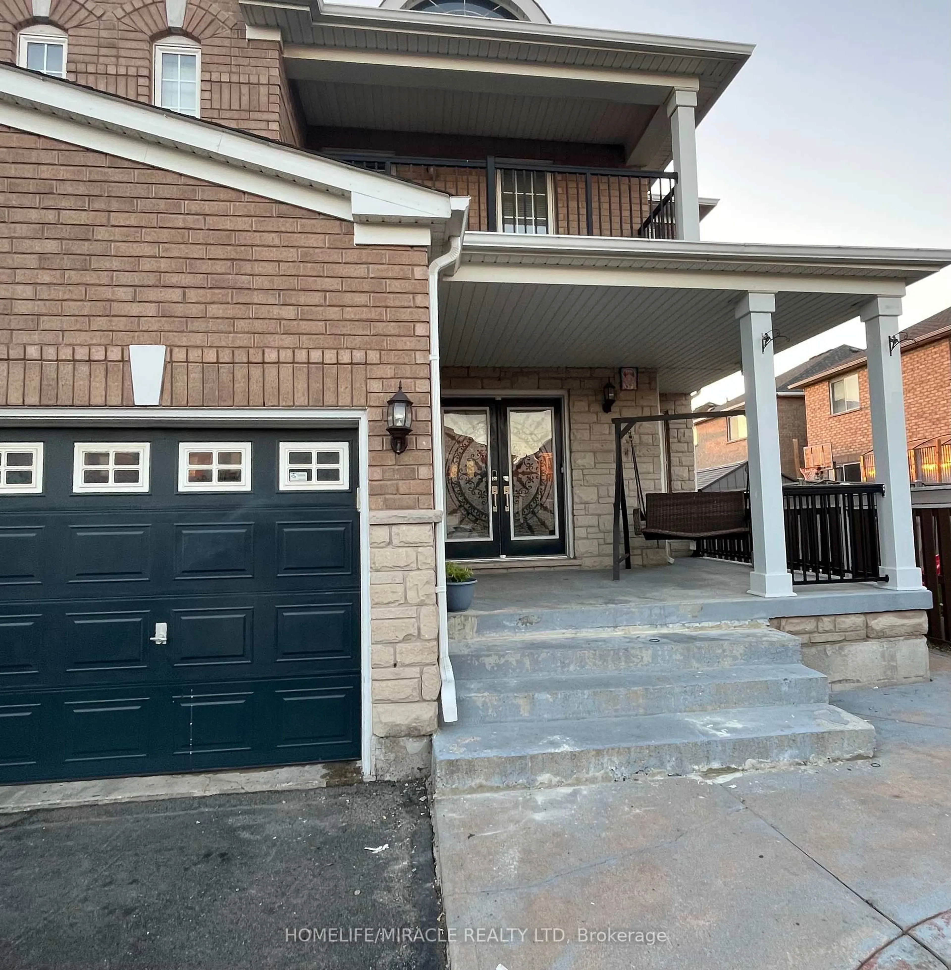 Home with brick exterior material, street for 24 Roundstone Dr, Brampton Ontario L6X 0K7