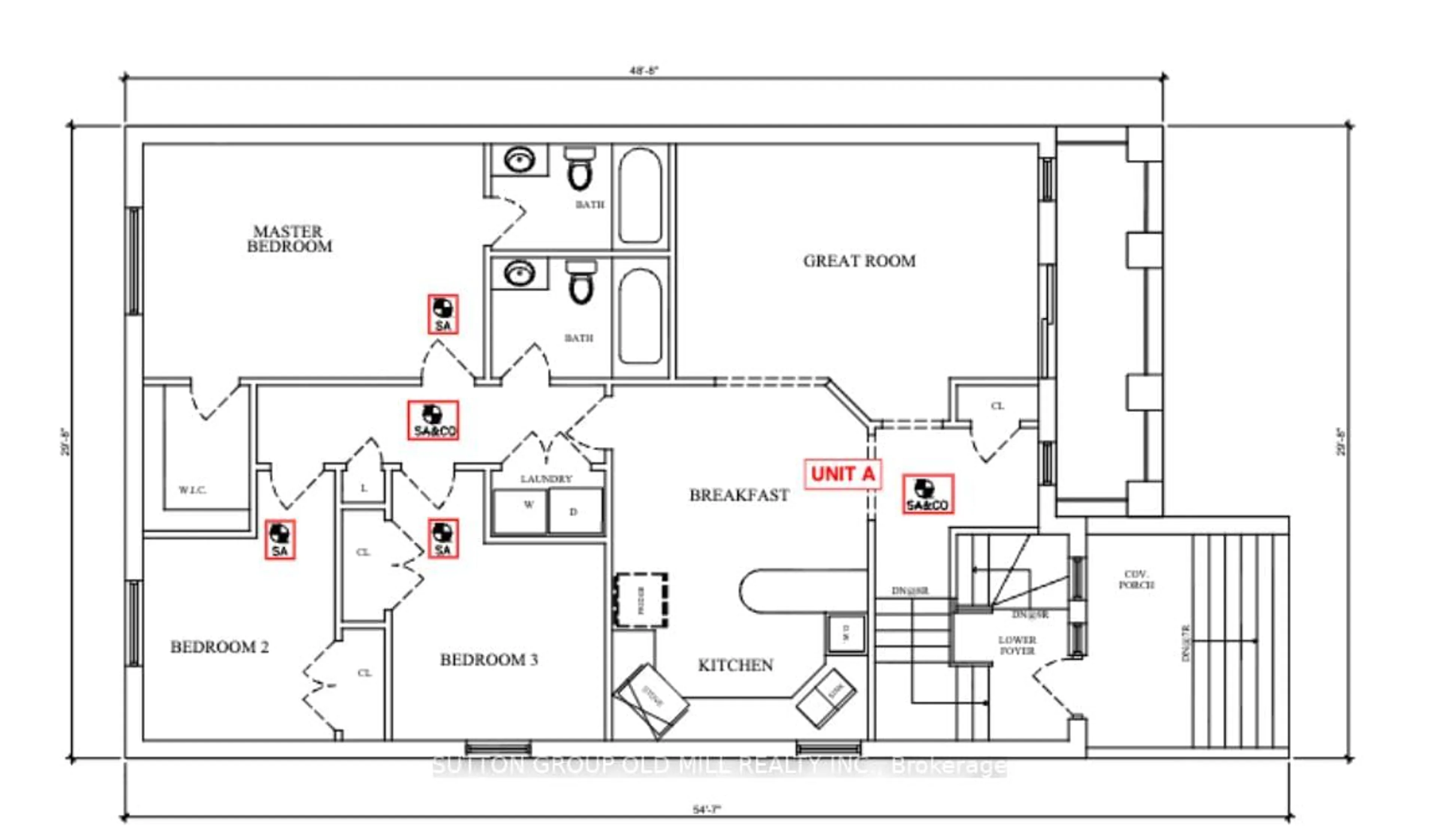 Floor plan for 370 Queen Mary Dr, Brampton Ontario L7A 3T1