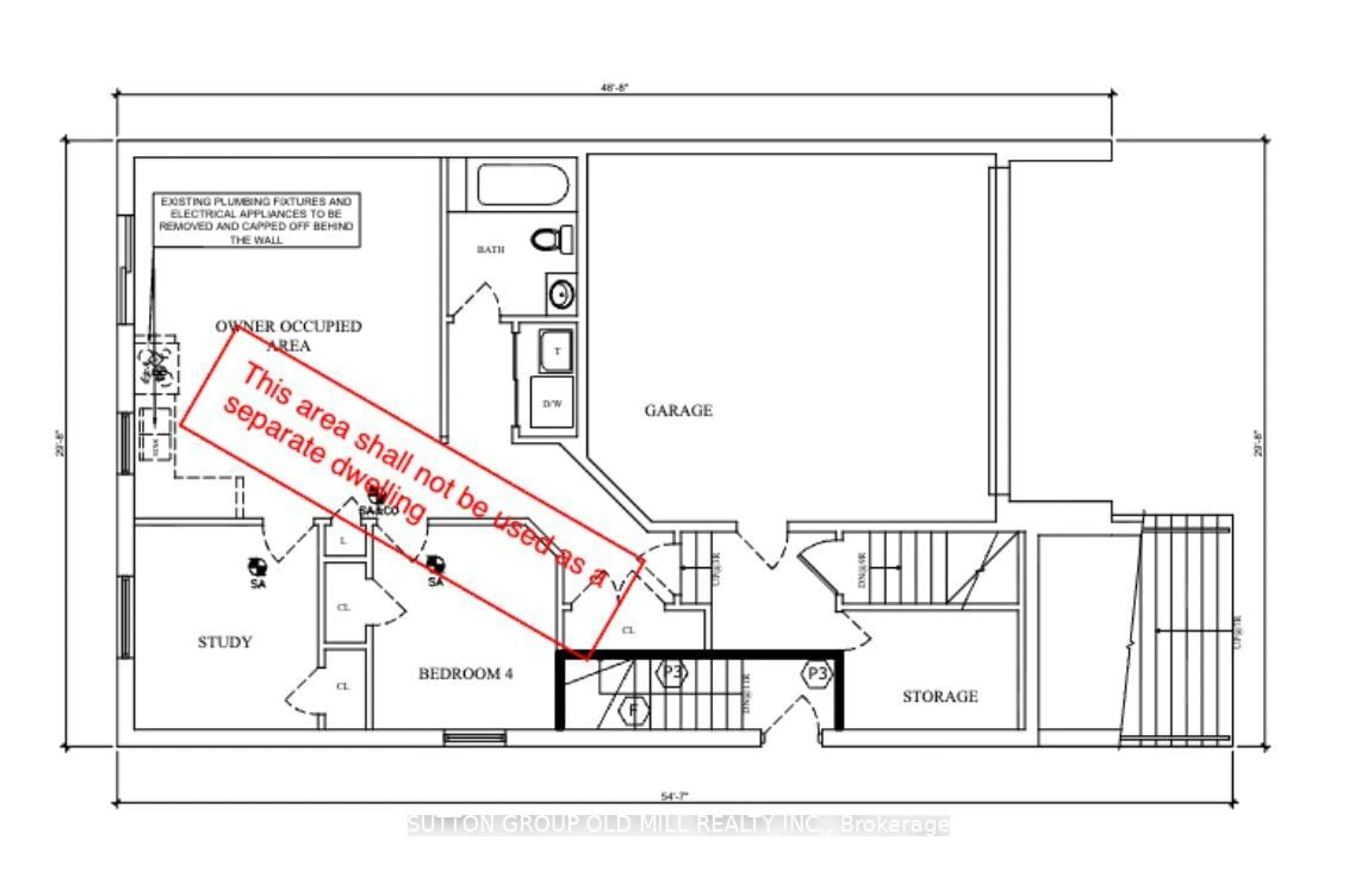 Floor plan for 370 Queen Mary Dr, Brampton Ontario L7A 3T1